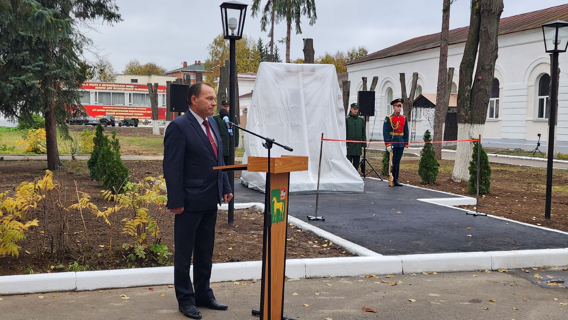 Бронницы, 70 лет 21 НИИИ в Бронницах, открытие стелы в 21 НИИИ, юбилей бронницкого НИИИ,