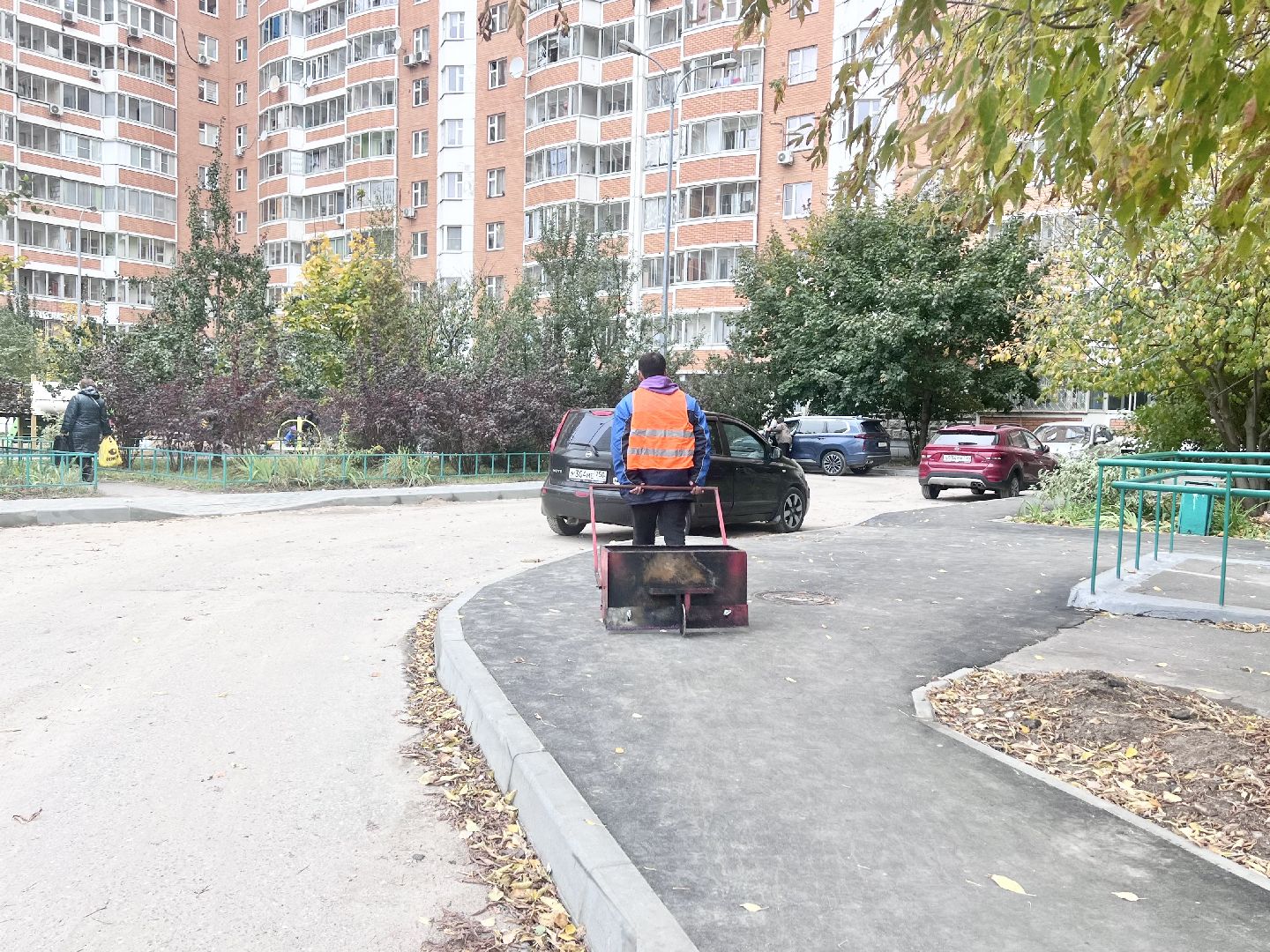 Балашиха, Подмосковье, модернизация детских игровых площадок, безопасное покрытие,благоустройство дворовой территории,