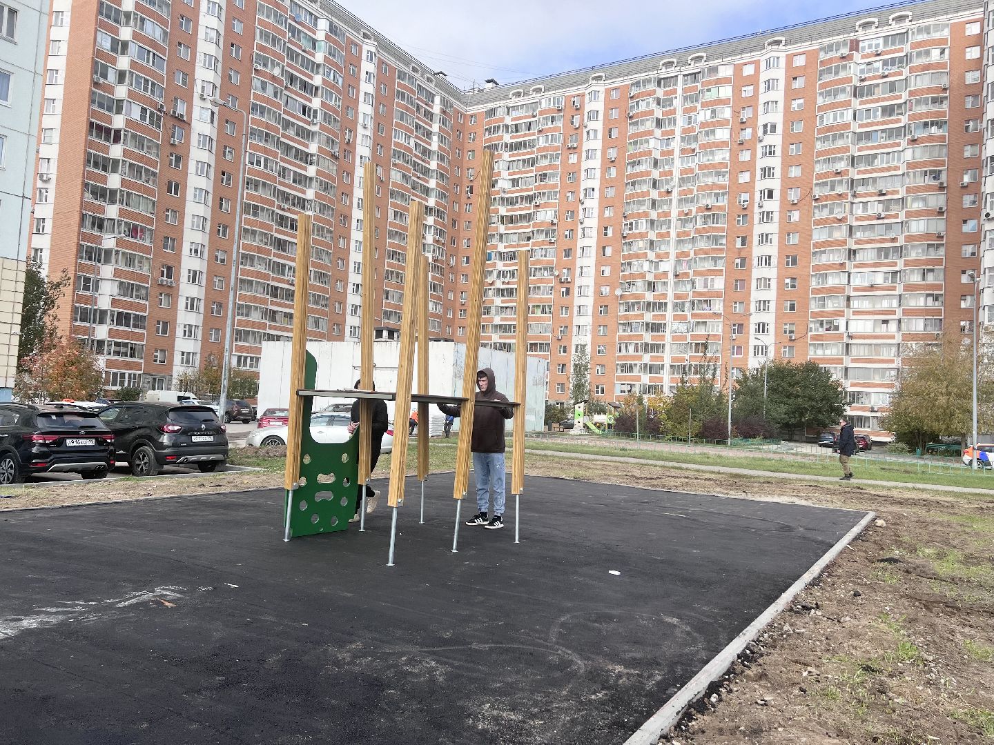 Балашиха, Подмосковье, модернизация детских игровых площадок, безопасное покрытие,благоустройство дворовой территории,