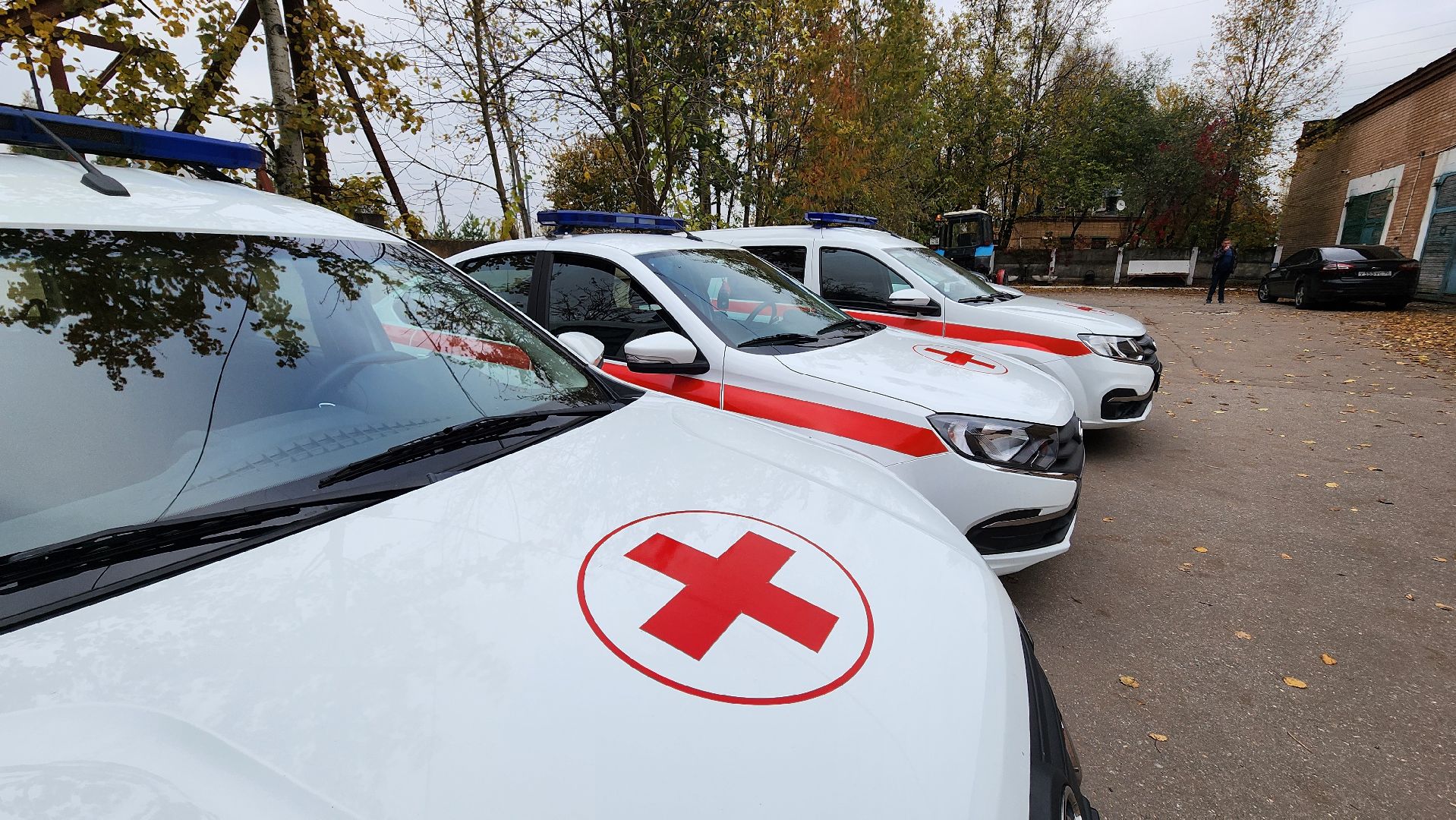 Солнечногорск, Солнечногорская больница, автопарк, новые машины,