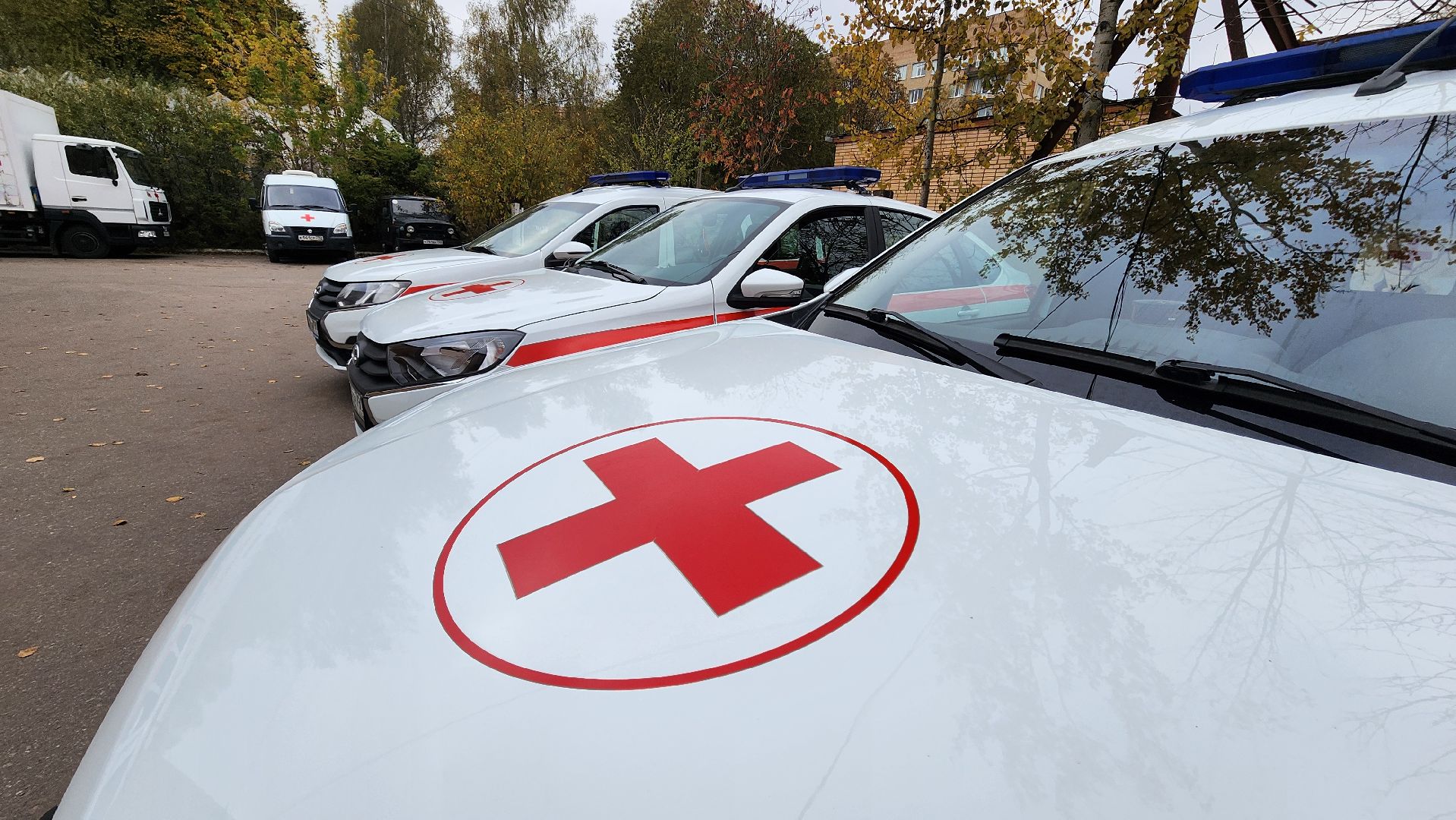 Солнечногорск, Солнечногорская больница, автопарк, новые машины,