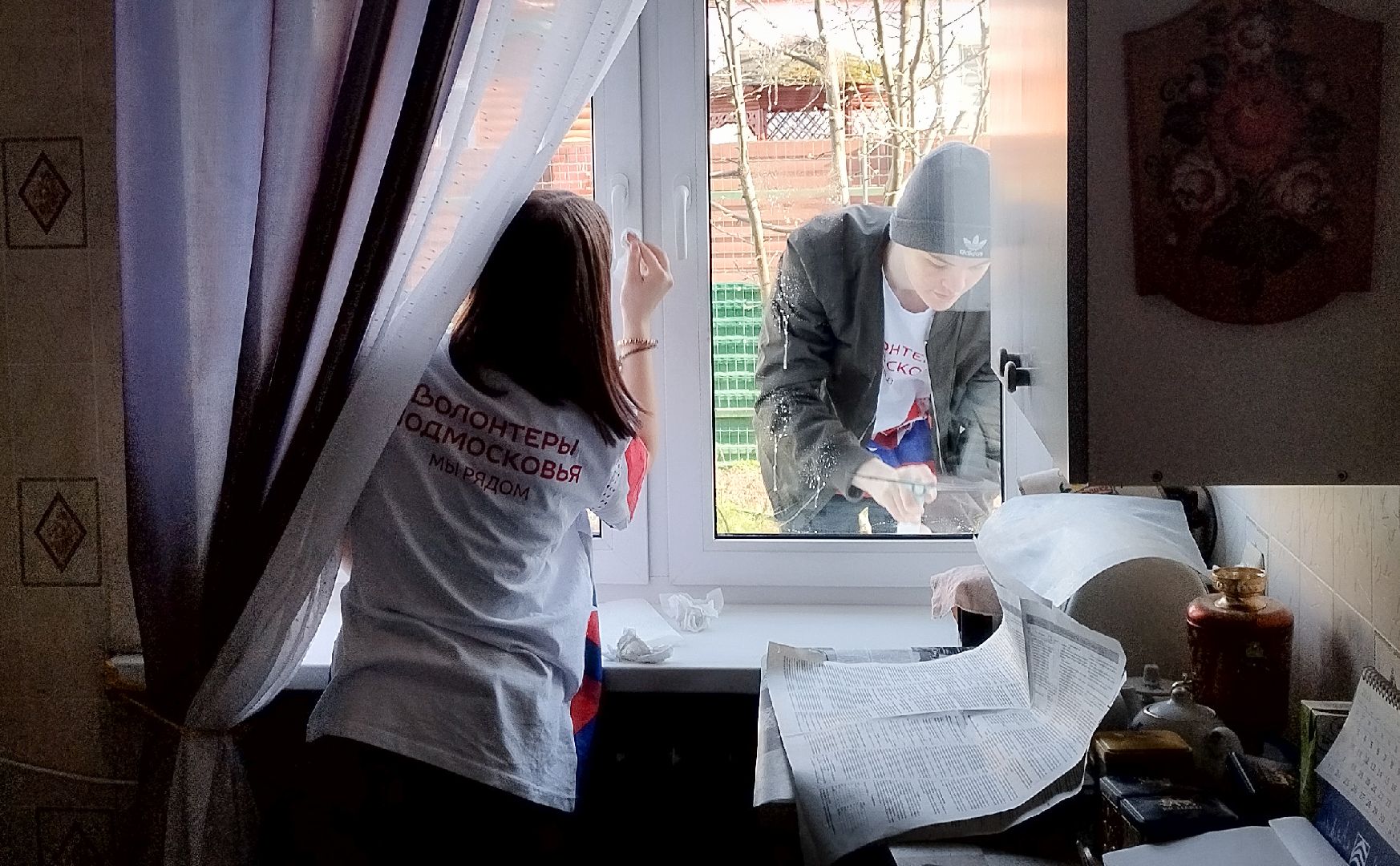 Бронницы, волонтеры, ветераны