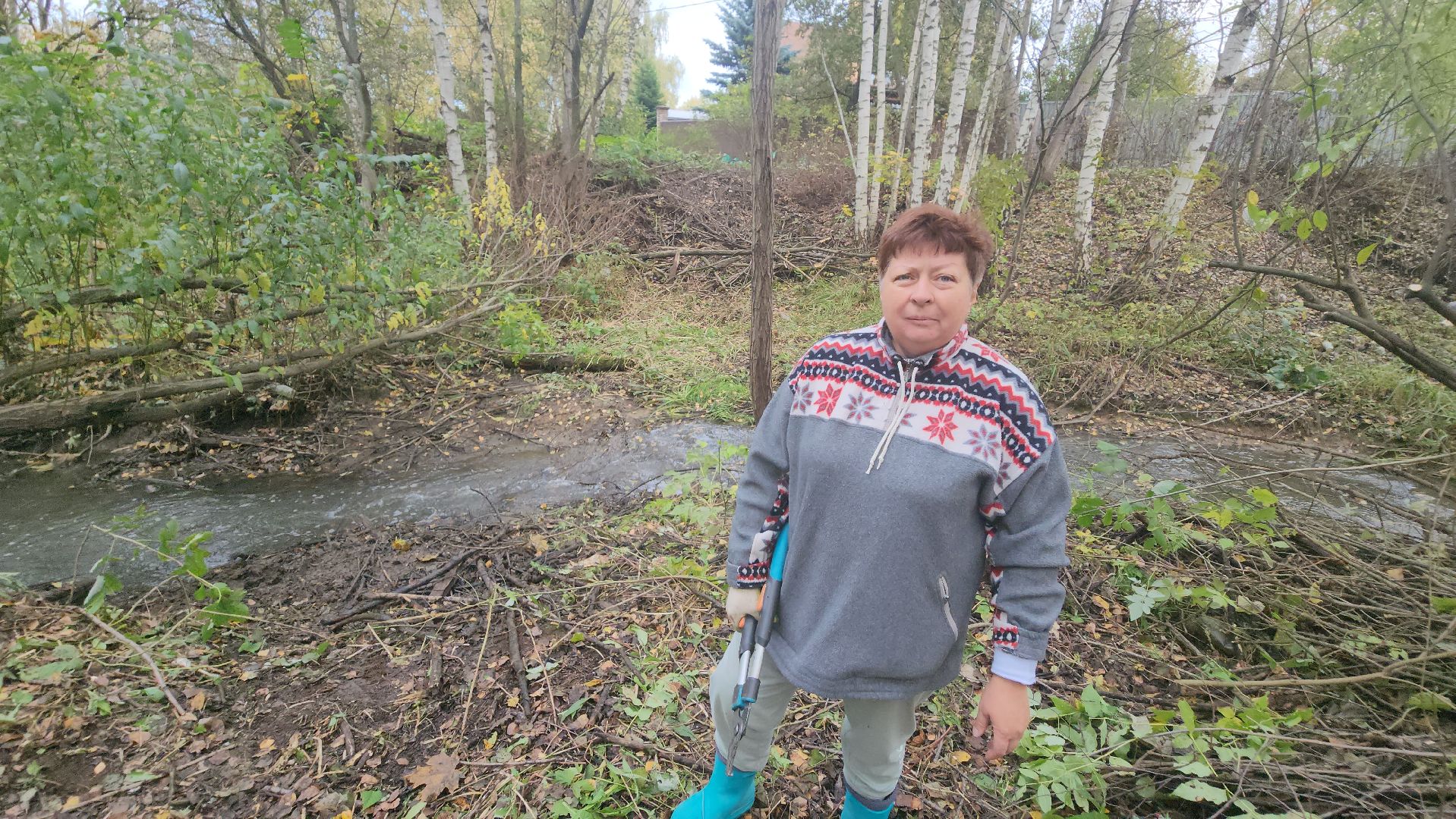 долгопрудный, Грибки, село Виноградово, Река, экосубботник, отходы,