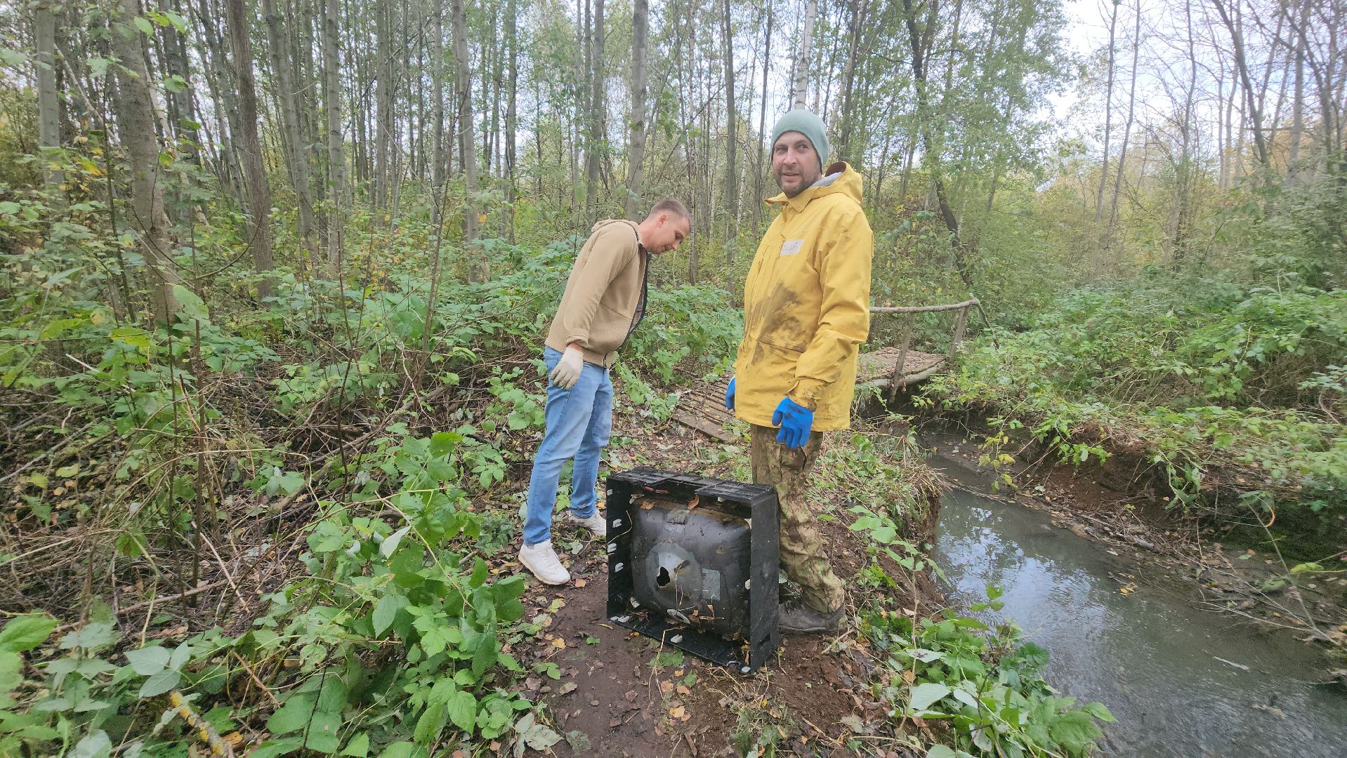 долгопрудный, Грибки, село Виноградово, Река, экосубботник, отходы,