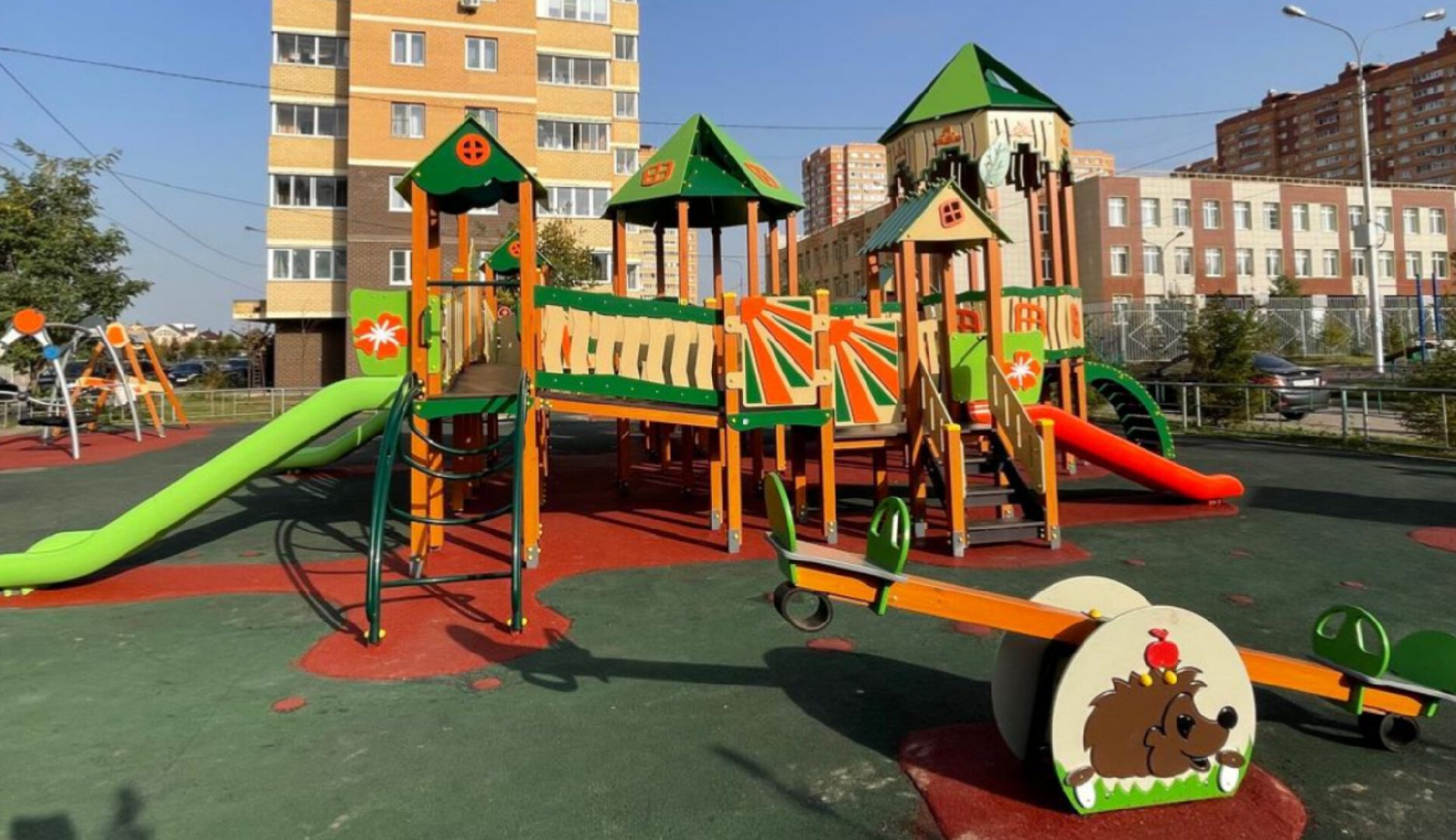 Звенигород, Благоустройство, детские игровые площадки,