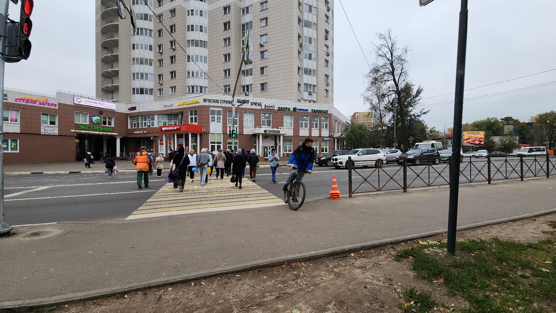 пушкино, дороги, ограждение, жители, дорога, тротуар,