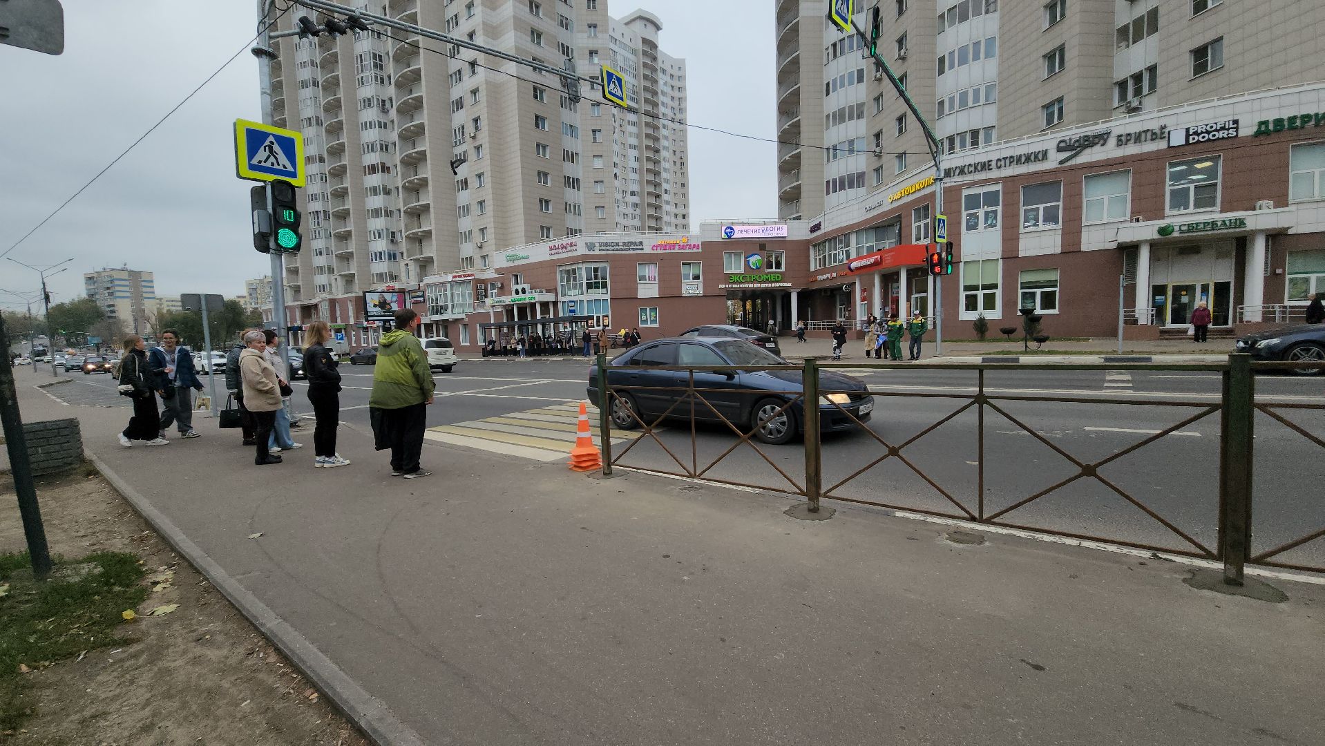 пушкино, дороги, ограждение, жители, дорога, тротуар,