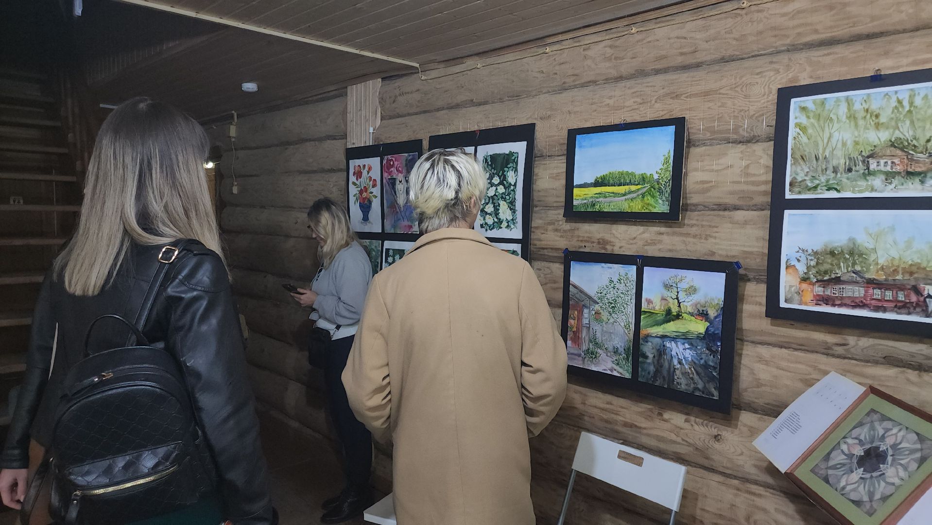 кашира, художественная выставка, дом творчества имени бориса щукина, акварель,