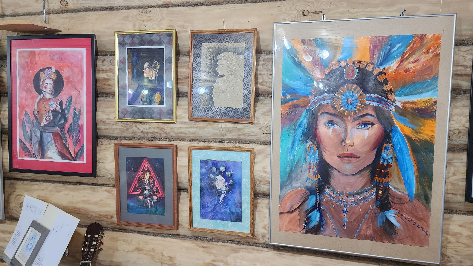 кашира, художественная выставка, дом творчества имени бориса щукина, акварель,