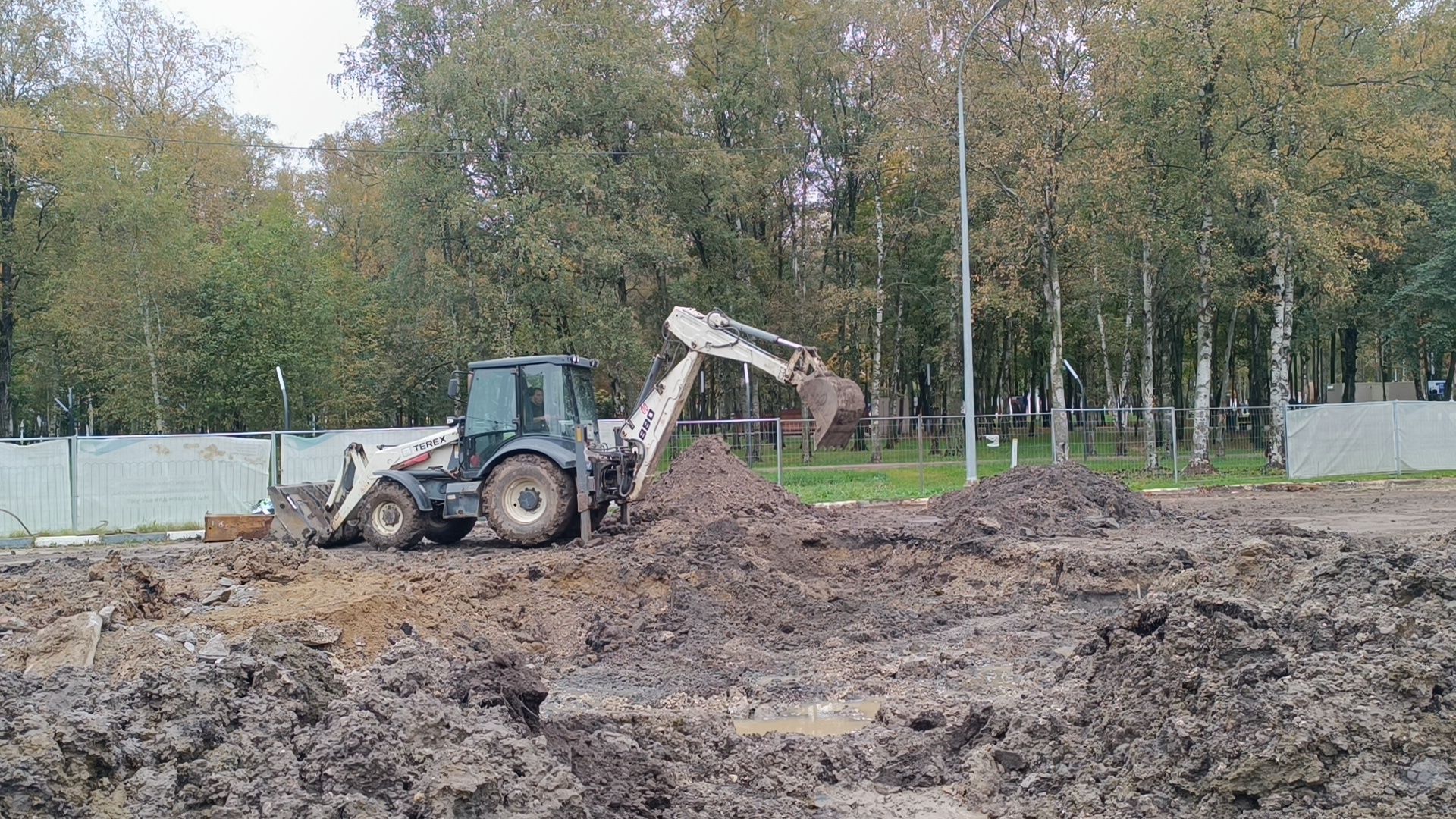 реконструкция, мемориал, парк, лобня,