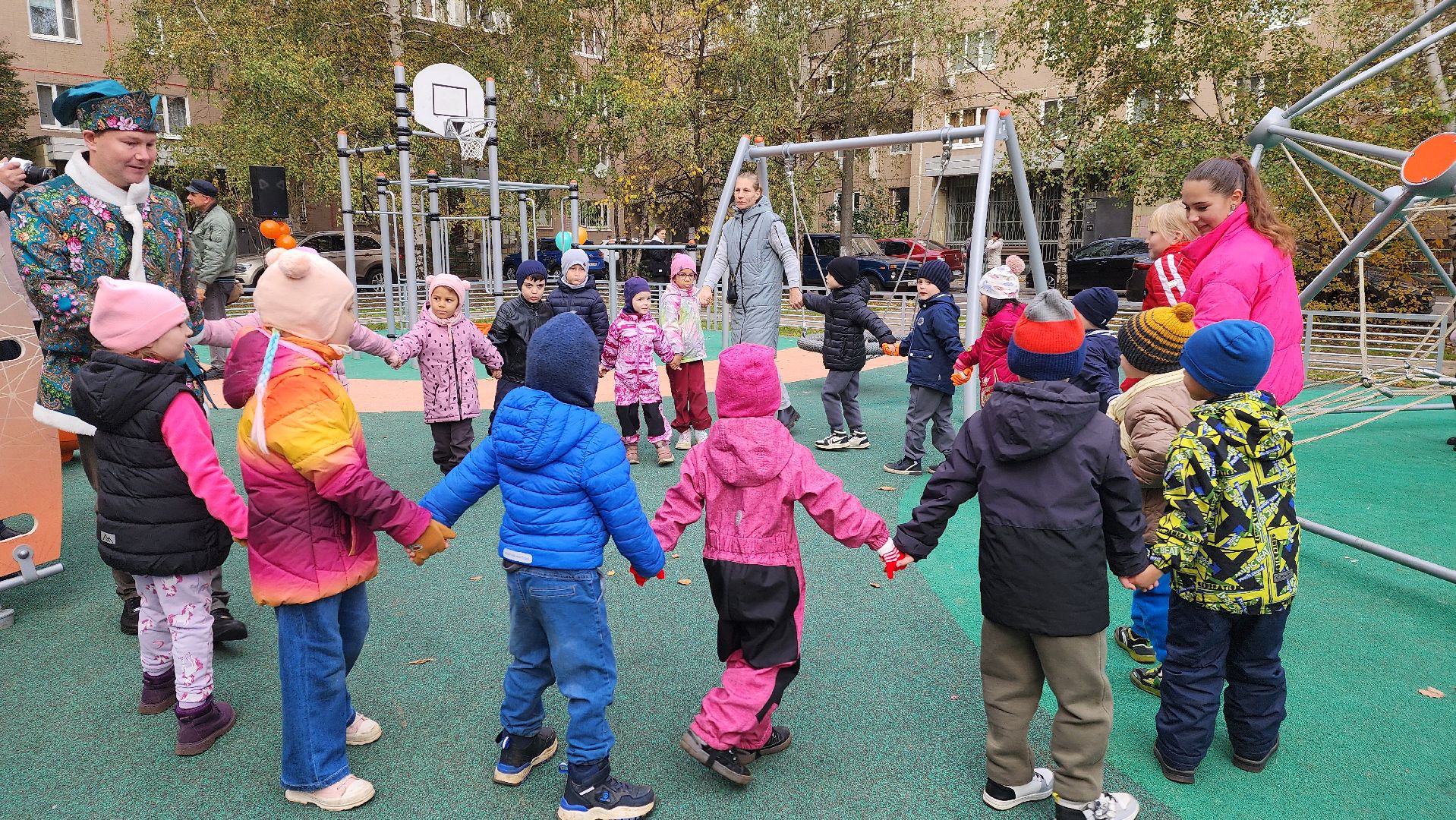 благоустройство, новая детская площадка,