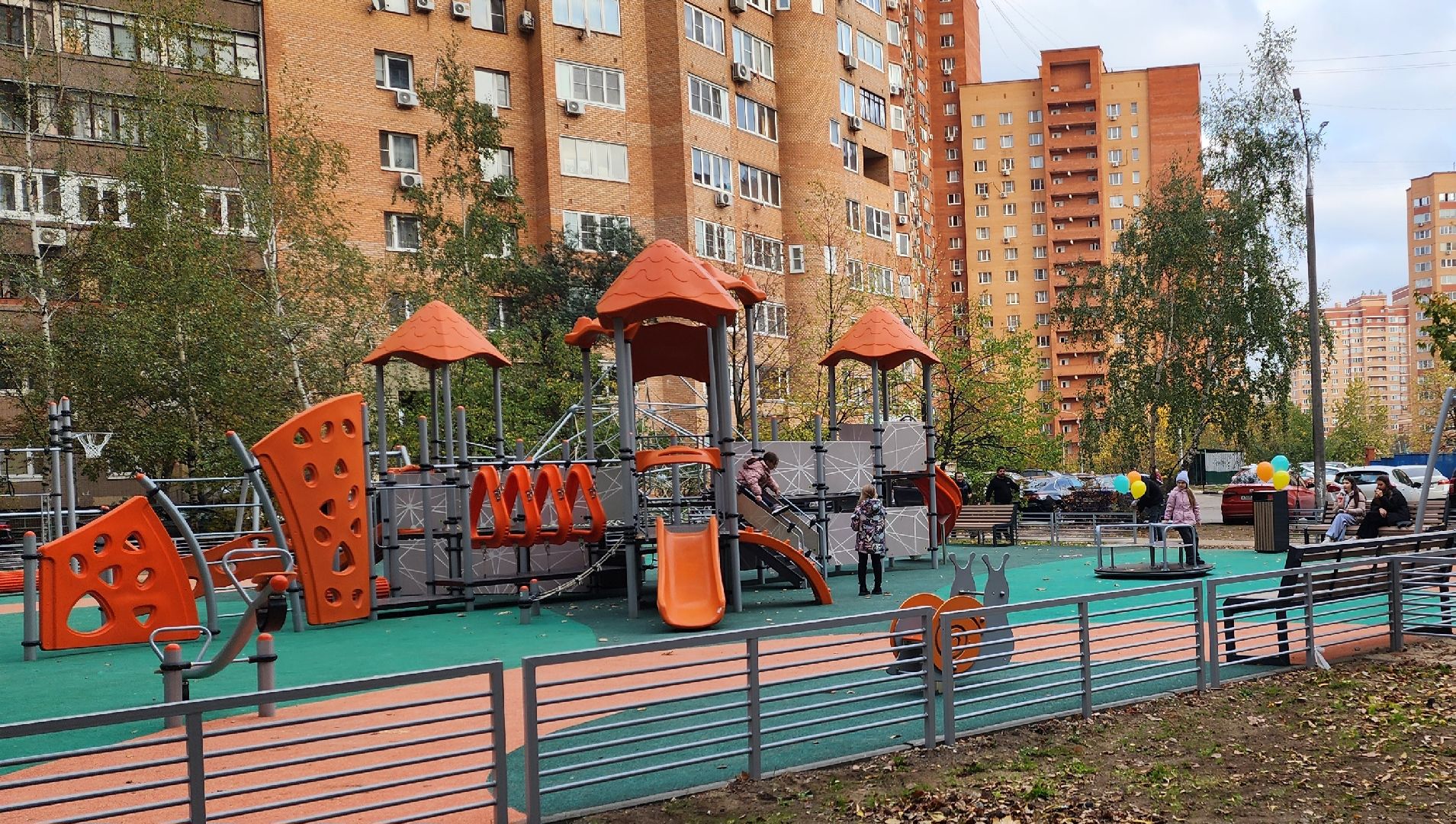 благоустройство, новая детская площадка,