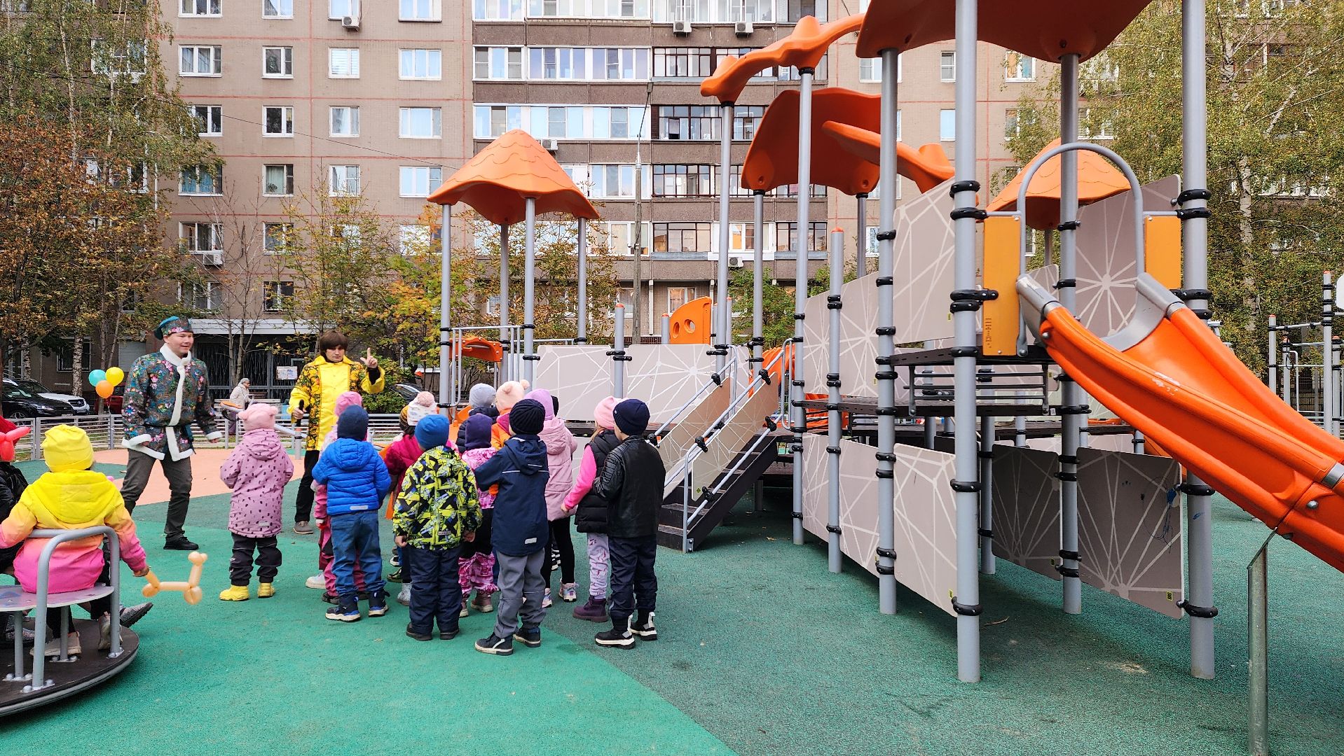 благоустройство, новая детская площадка,