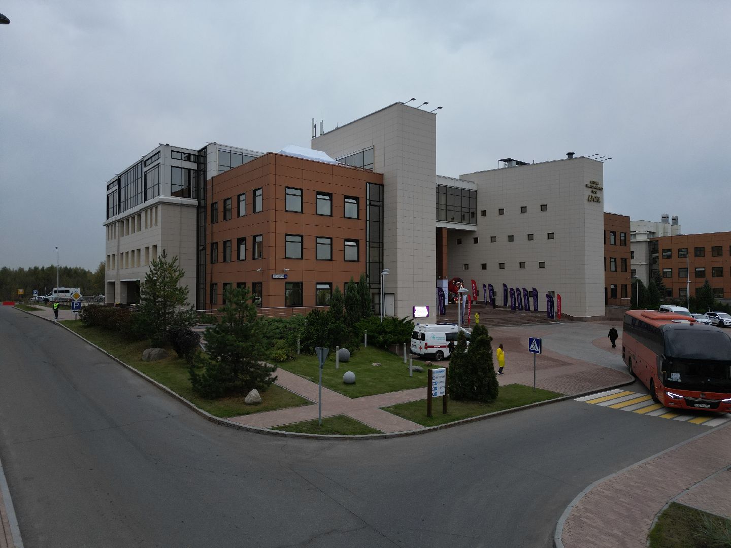 видео с коптера, дубна, оэз дубна, экономика,