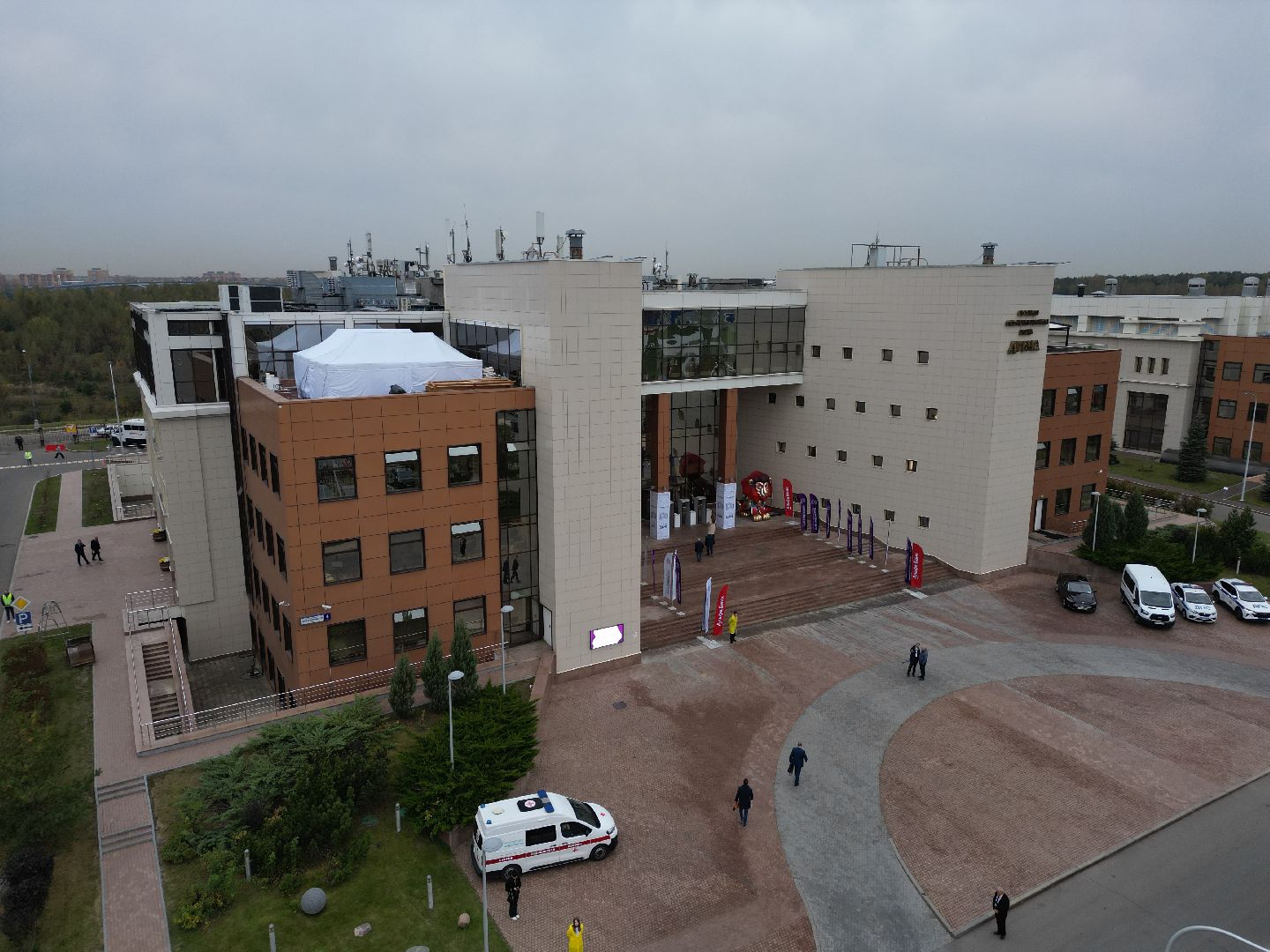 видео с коптера, дубна, оэз дубна, экономика,