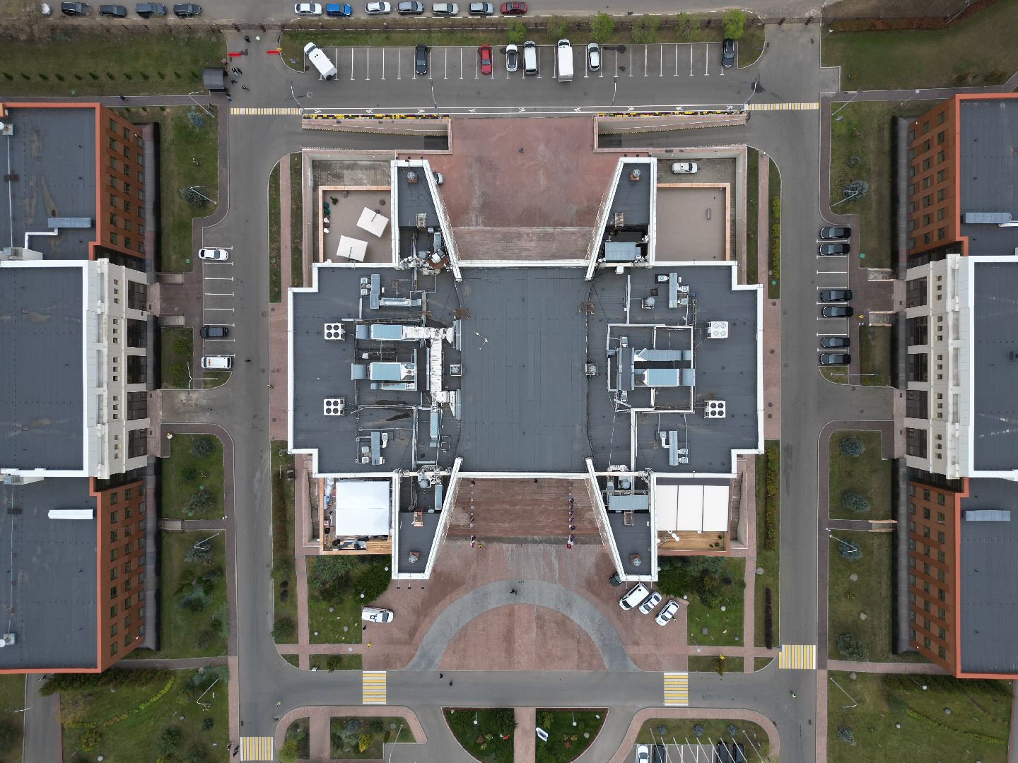 видео с коптера, дубна, оэз дубна, экономика,