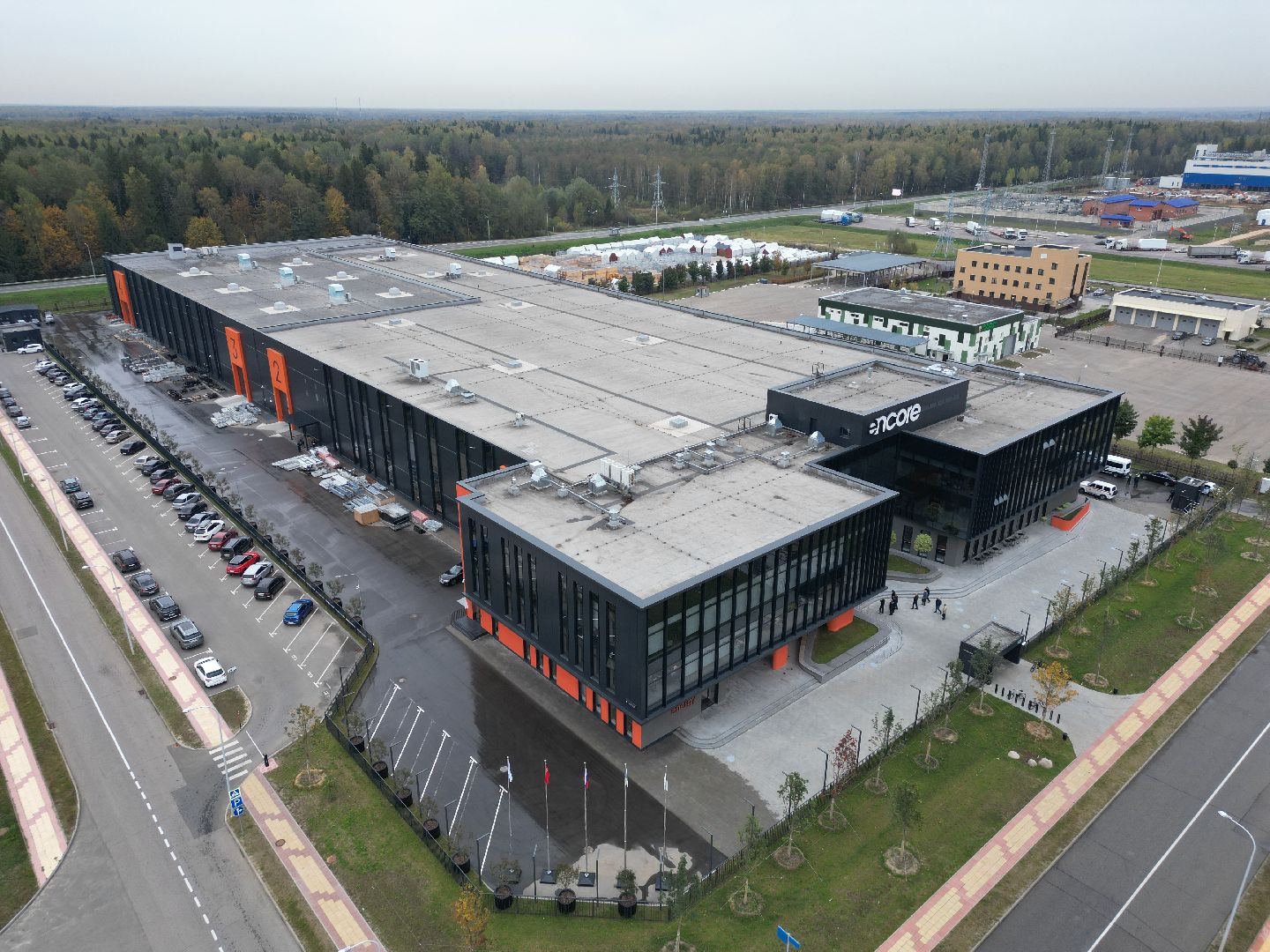 видео с коптера, дубна, оэз дубна, экономика,