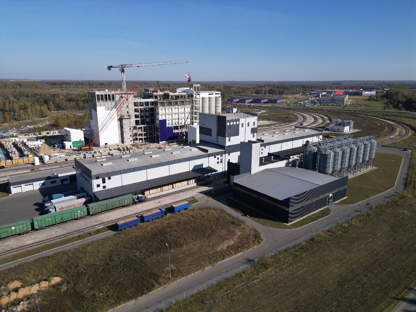 видео с коптера, ступино, оэз ступино, экономика,