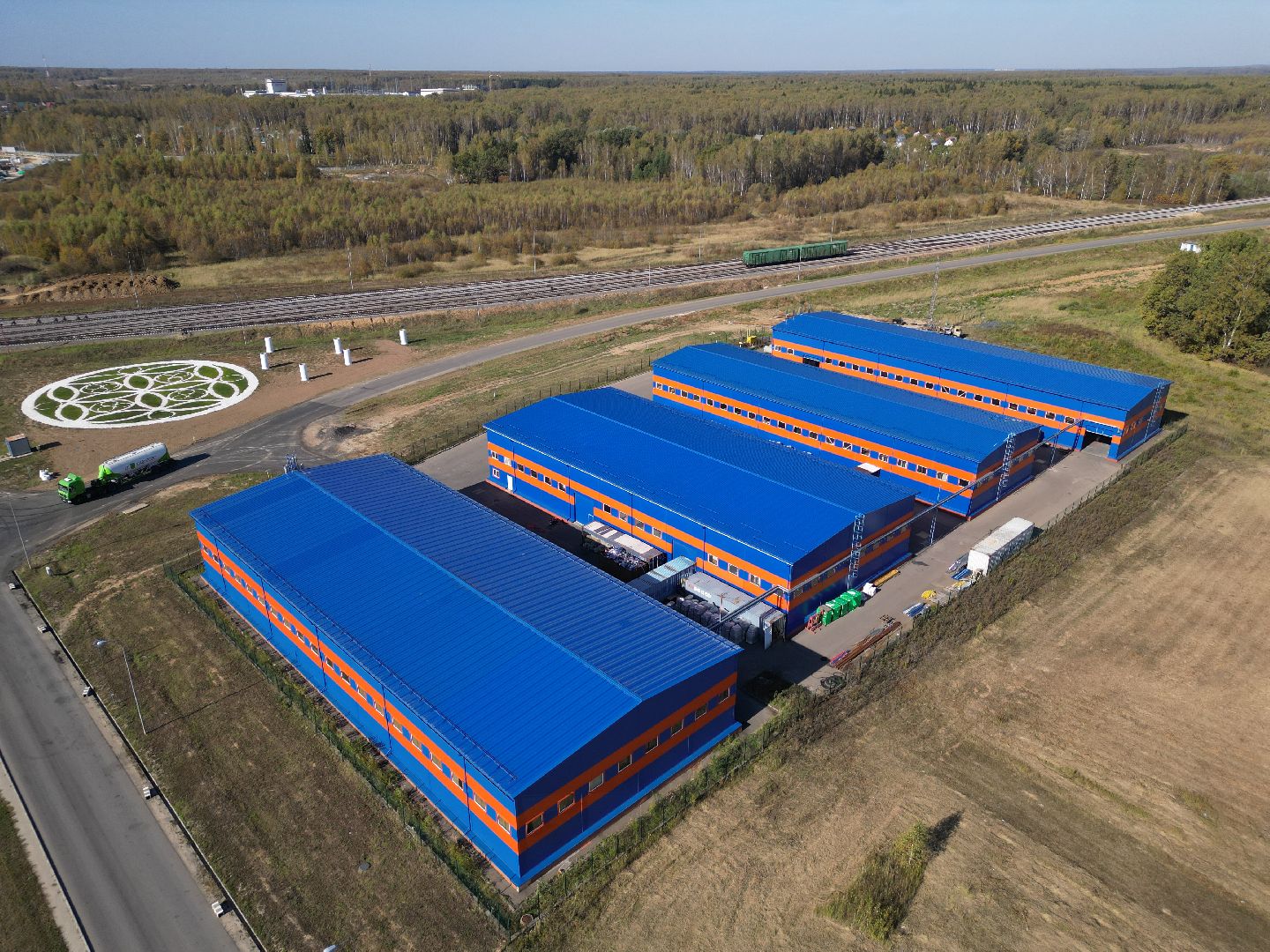 видео с коптера, ступино, оэз ступино, экономика,