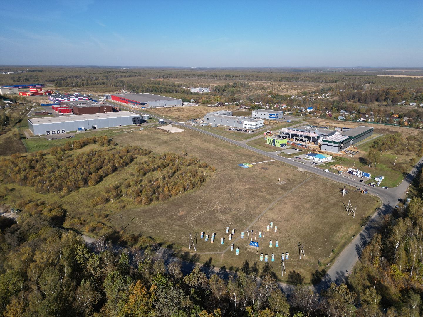 видео с коптера, ступино, оэз ступино, экономика,