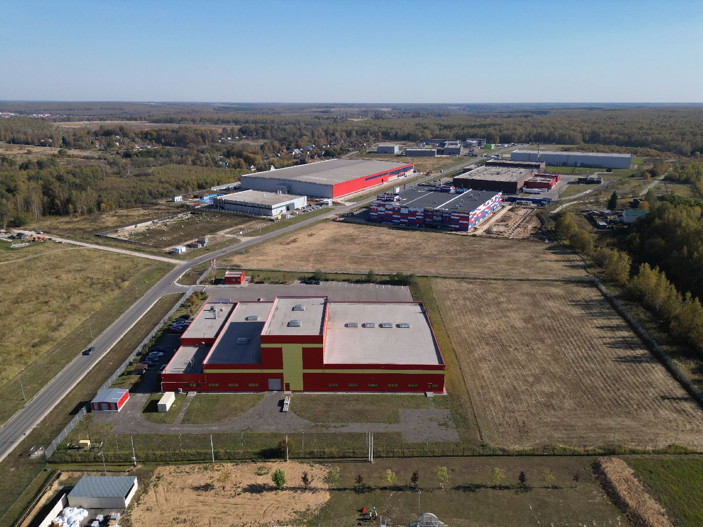 видео с коптера, ступино, оэз ступино, экономика,