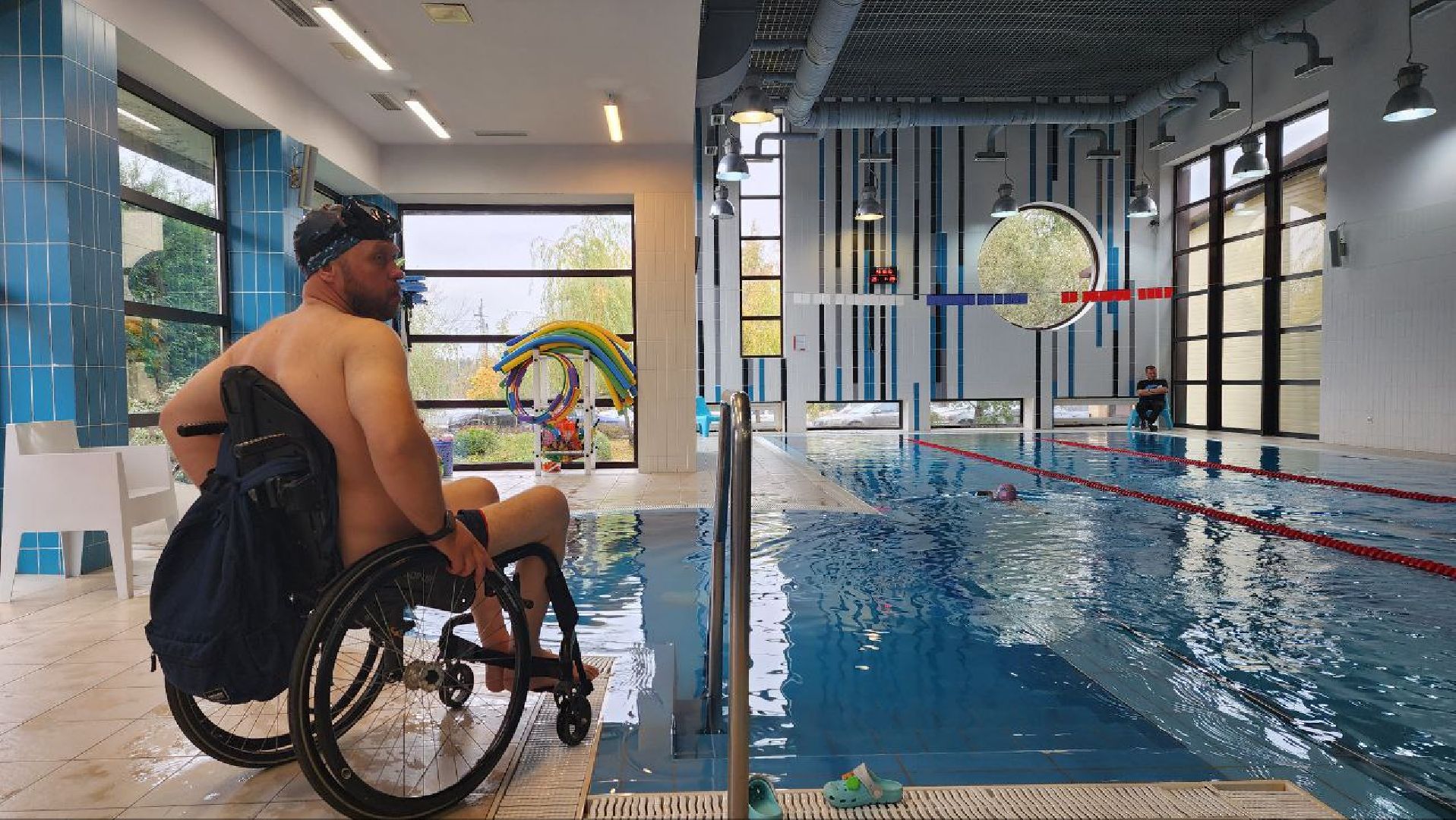 фильм, съемки фильма, инвалиды, дайвинг, спорт,