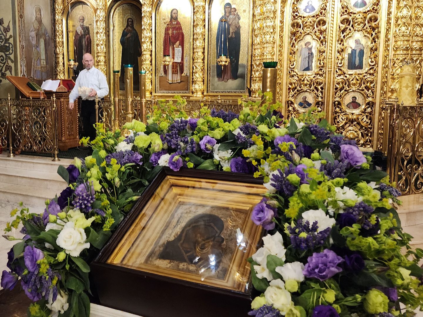 Подольск, Святыня, казанская икона божьей матери, молебен о победе, епархия,Храм, Собор,