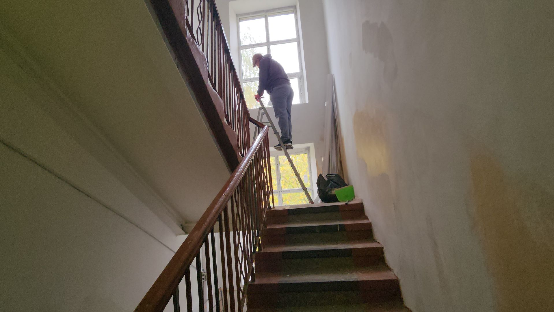 серпухов, улица физкультурная, ремонт подъездов, региональная программа, жкх,