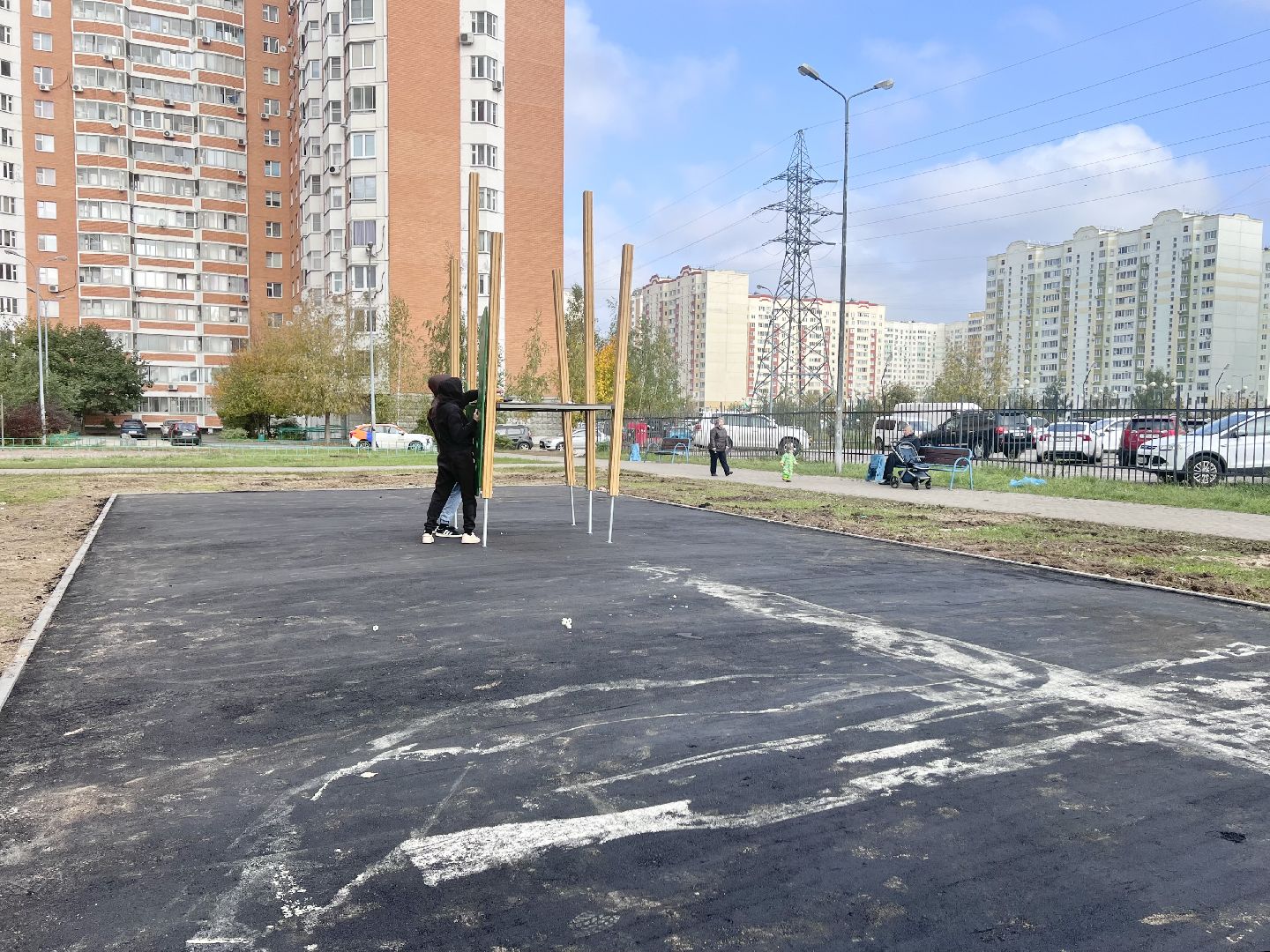 Балашиха, Подмосковье, благоустройство двора, модернизация детской площадки,