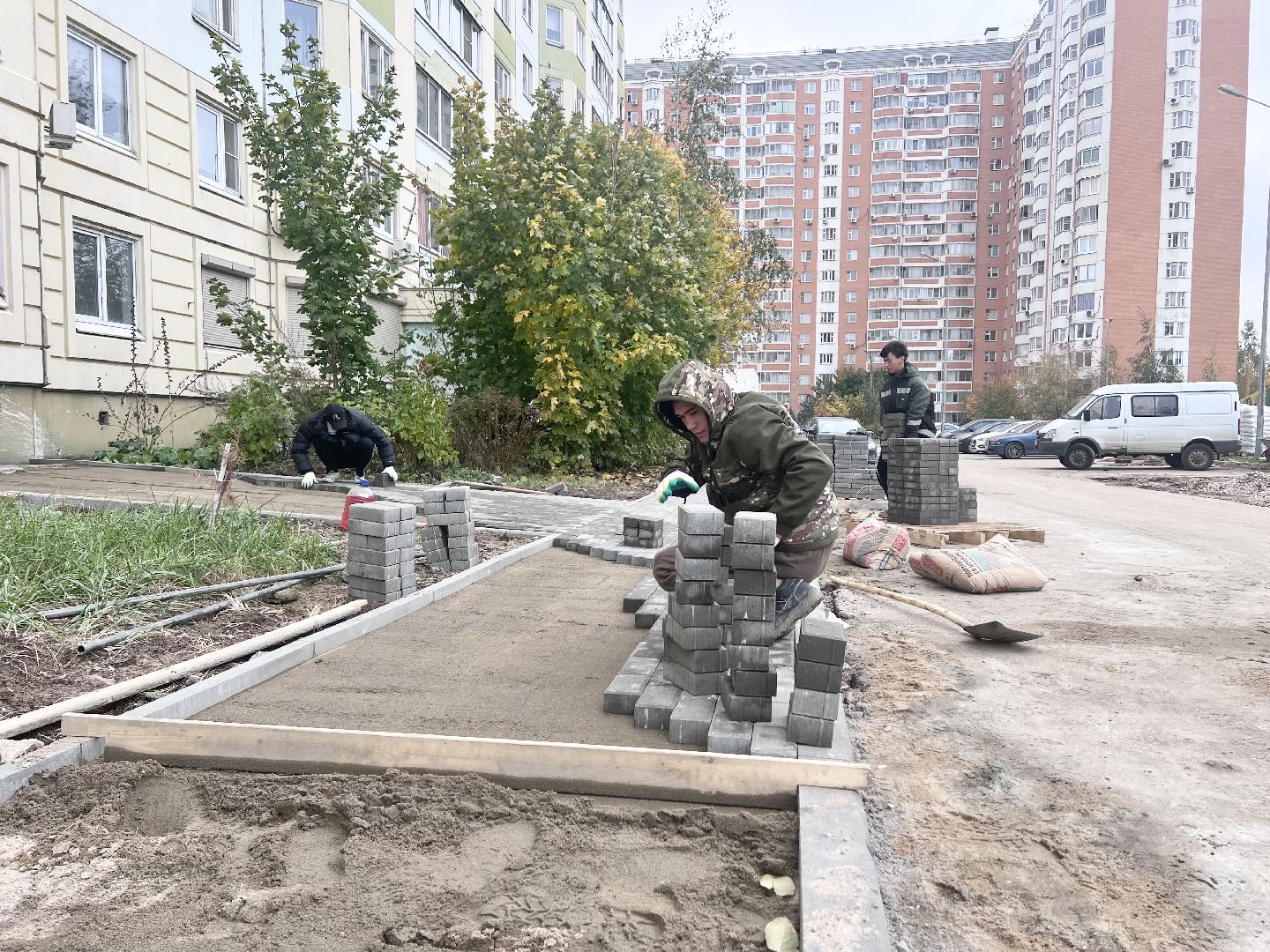 Балашиха, Подмосковье, благоустройство двора, модернизация детской площадки,