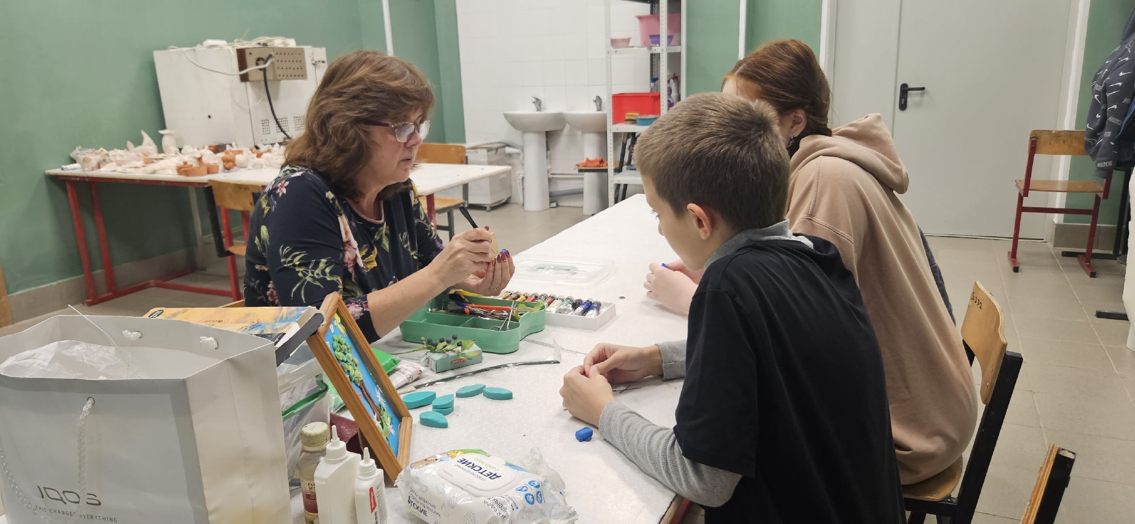 Жуковский, творчество, глина, детское творчество,