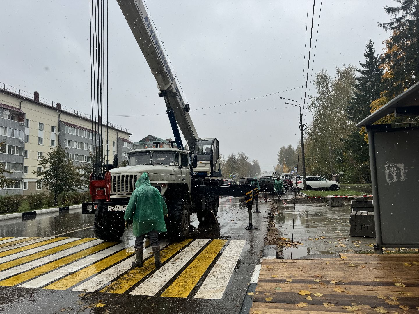 шаховская, остановка общественного транспорта, новая остановка,