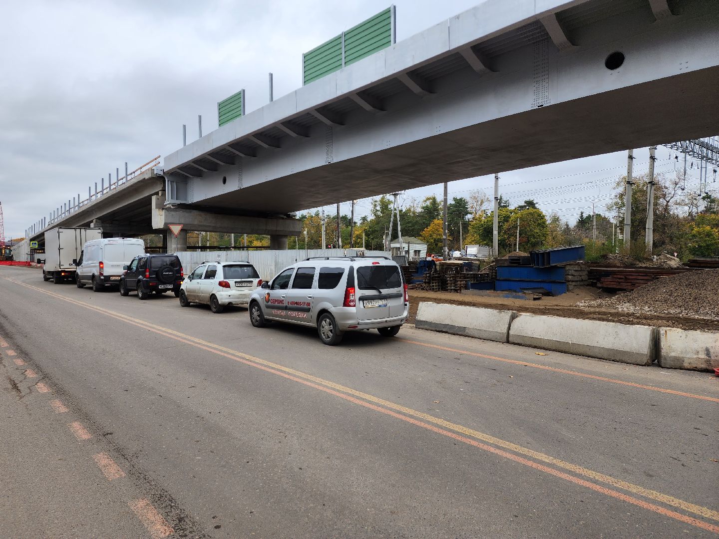 раменское, транспорт, дороги, путепровод быково,