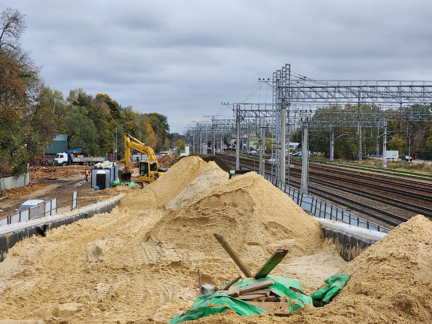 раменское, транспорт, дороги, путепровод быково,