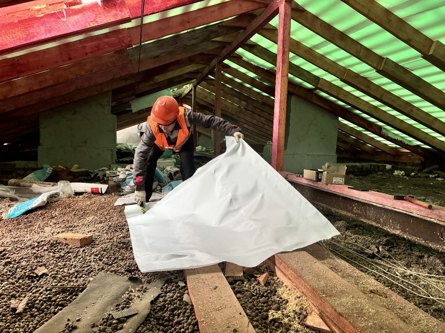 шаховская, ремонт кровли, замена кровли,