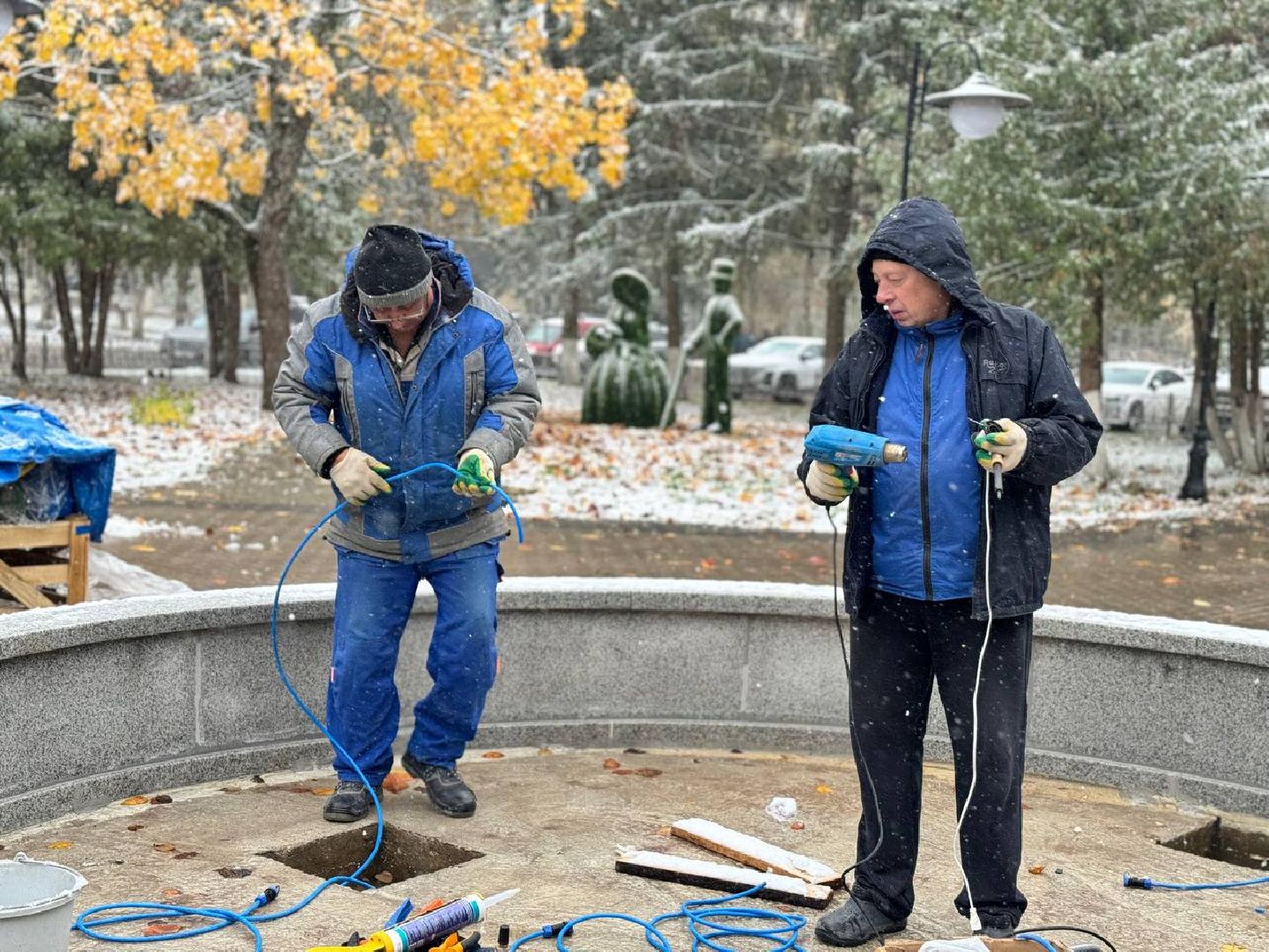 фонтан, городской округ восход, строительство,