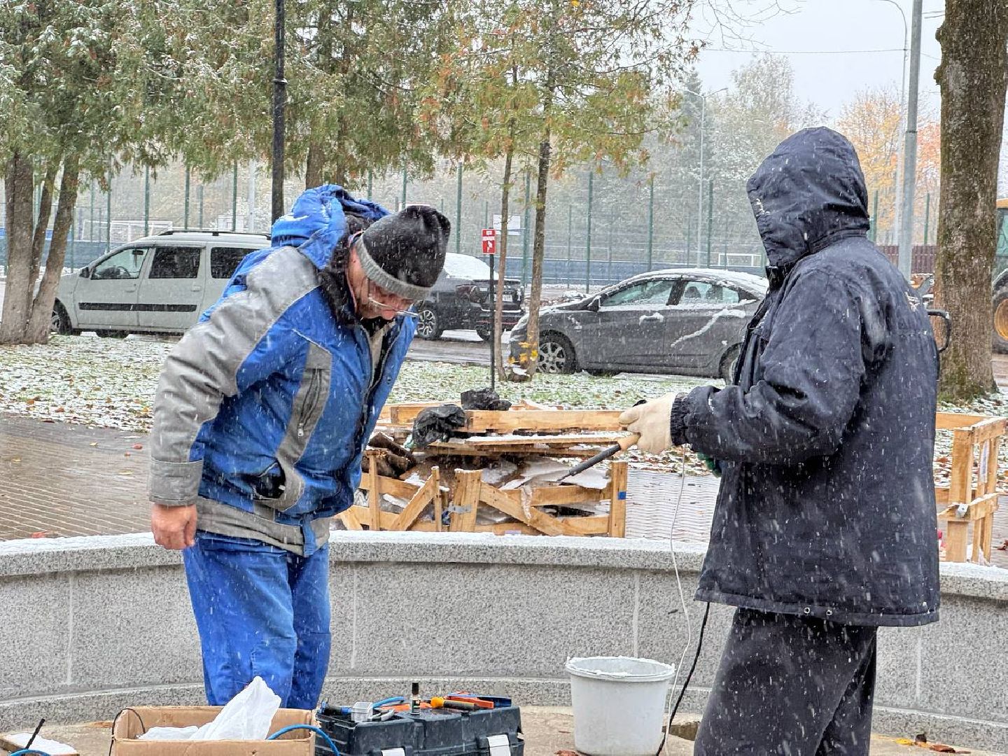 фонтан, городской округ восход, строительство,