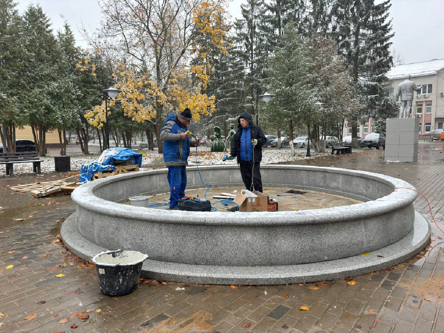 фонтан, городской округ восход, строительство,