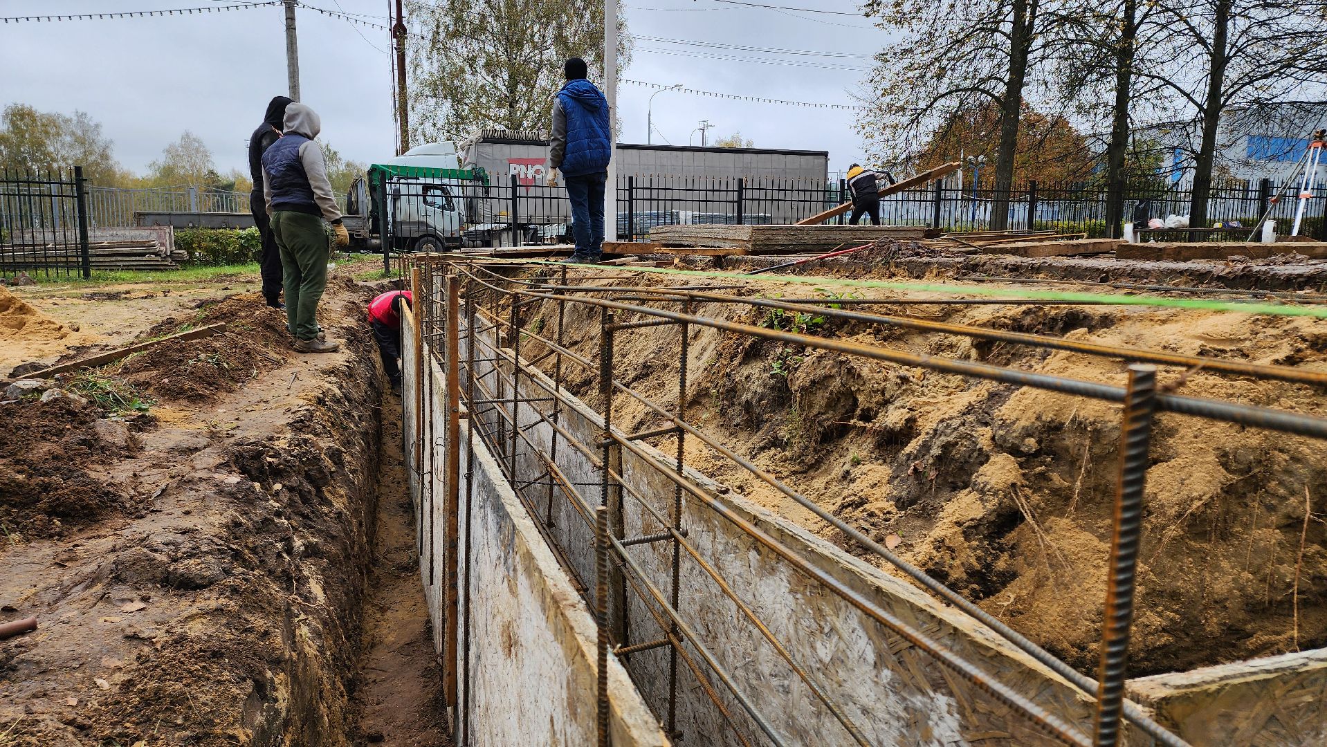 кашира, городской парк, ремонт, спортивная площадка,