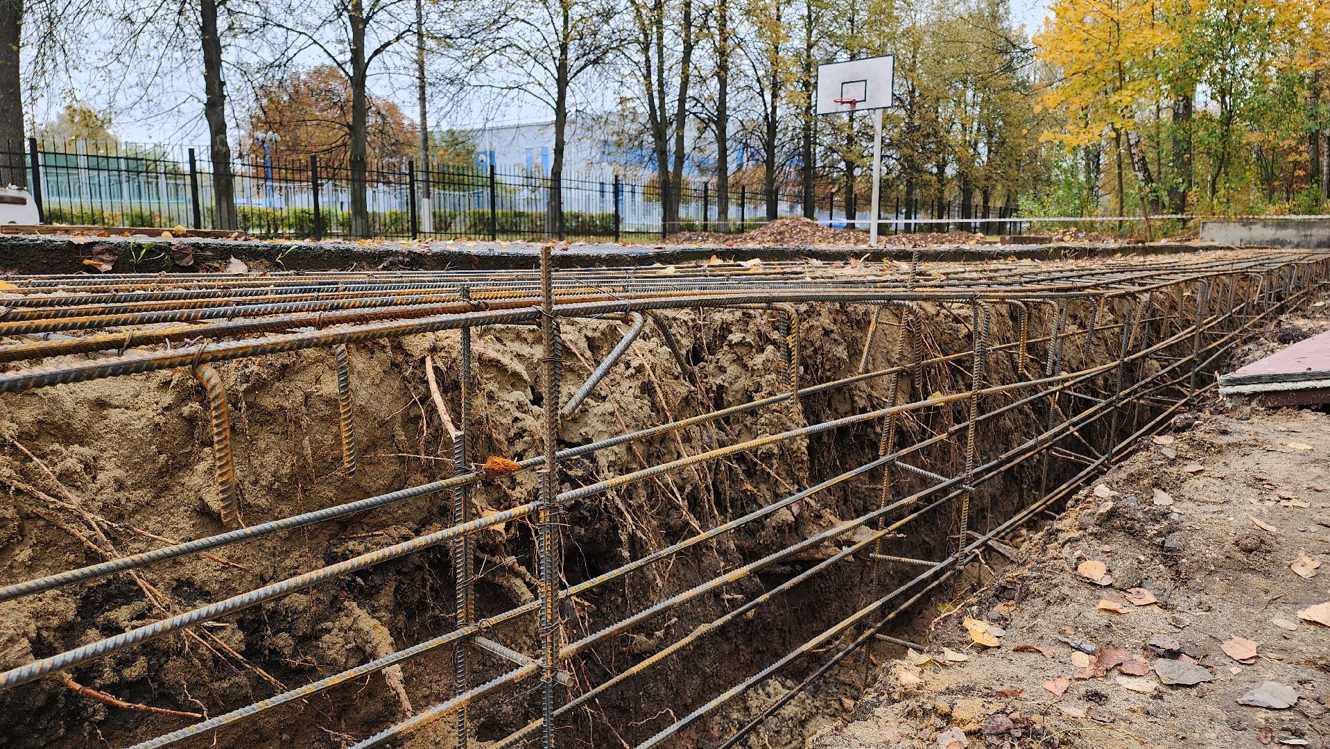 кашира, городской парк, ремонт, спортивная площадка,