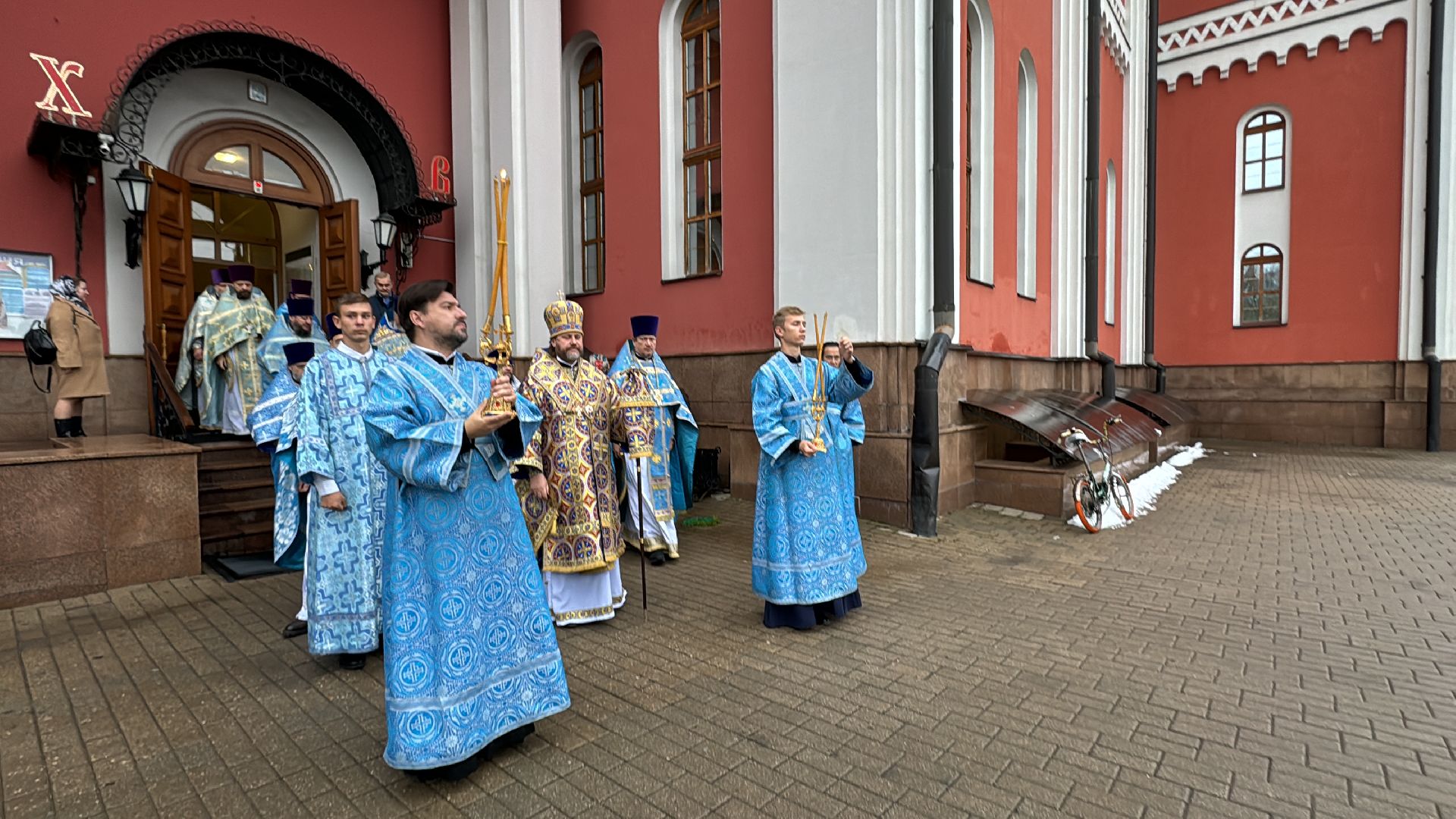 Всероссийский молебен, Икона Казанской Божьей Матери, Одинцово,