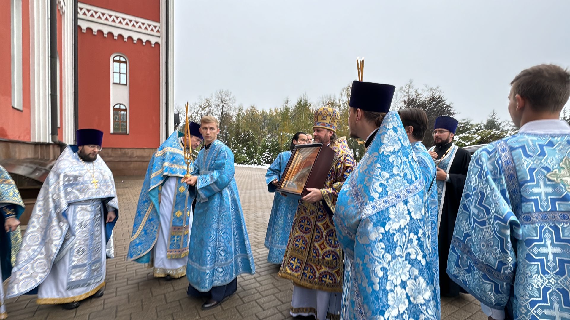 Всероссийский молебен, Икона Казанской Божьей Матери, Одинцово,