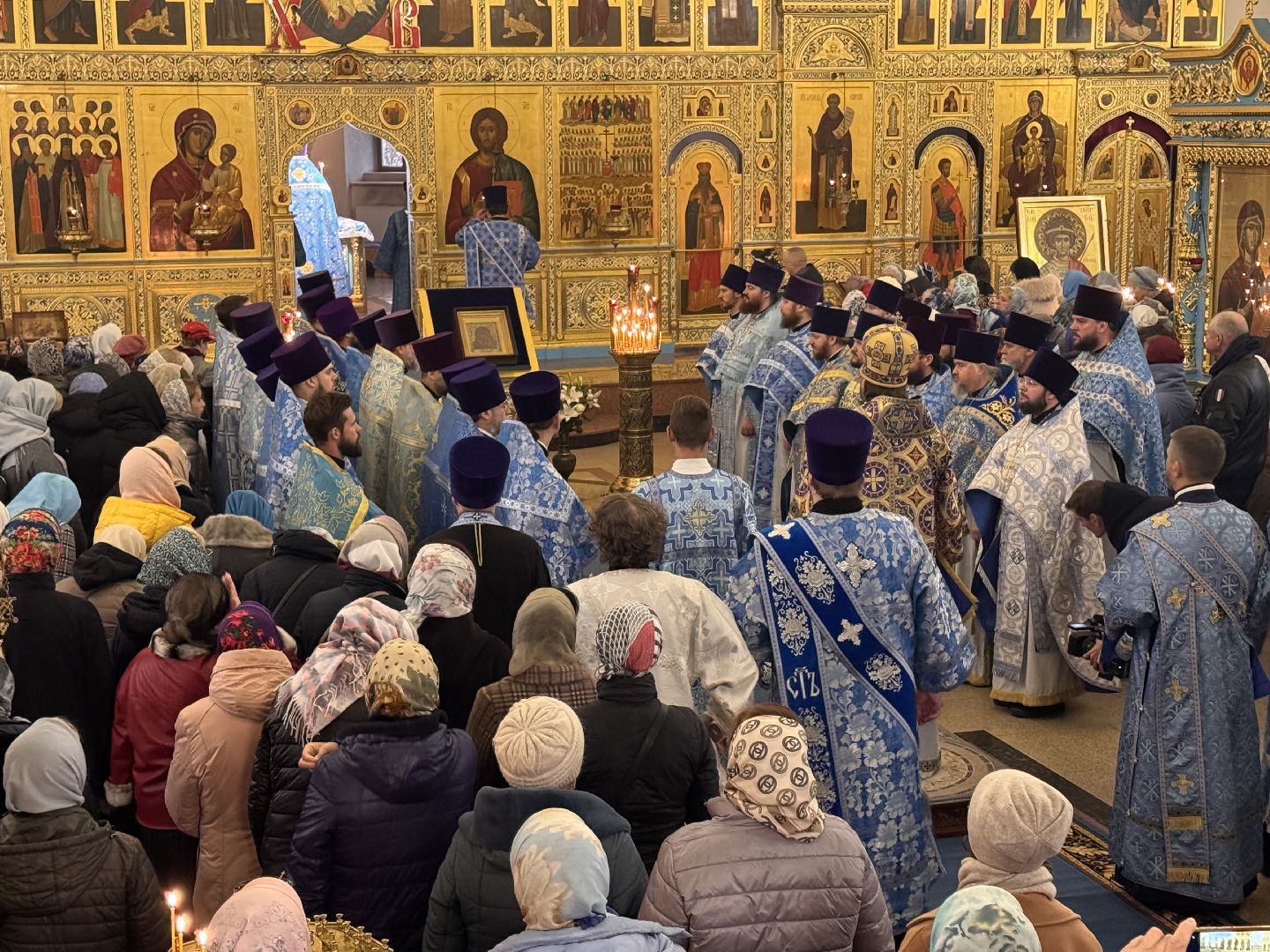 Всероссийский молебен, Икона Казанской Божьей Матери, Одинцово,