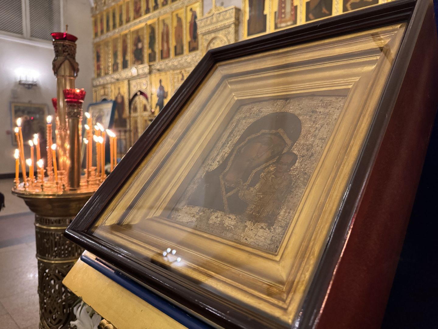 Всероссийский молебен, Икона Казанской Божьей Матери, Одинцово,