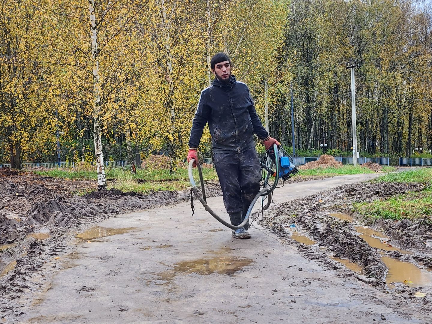 волоколамск, парковая улица, формирование комфортной городской среды, благоустровйство,