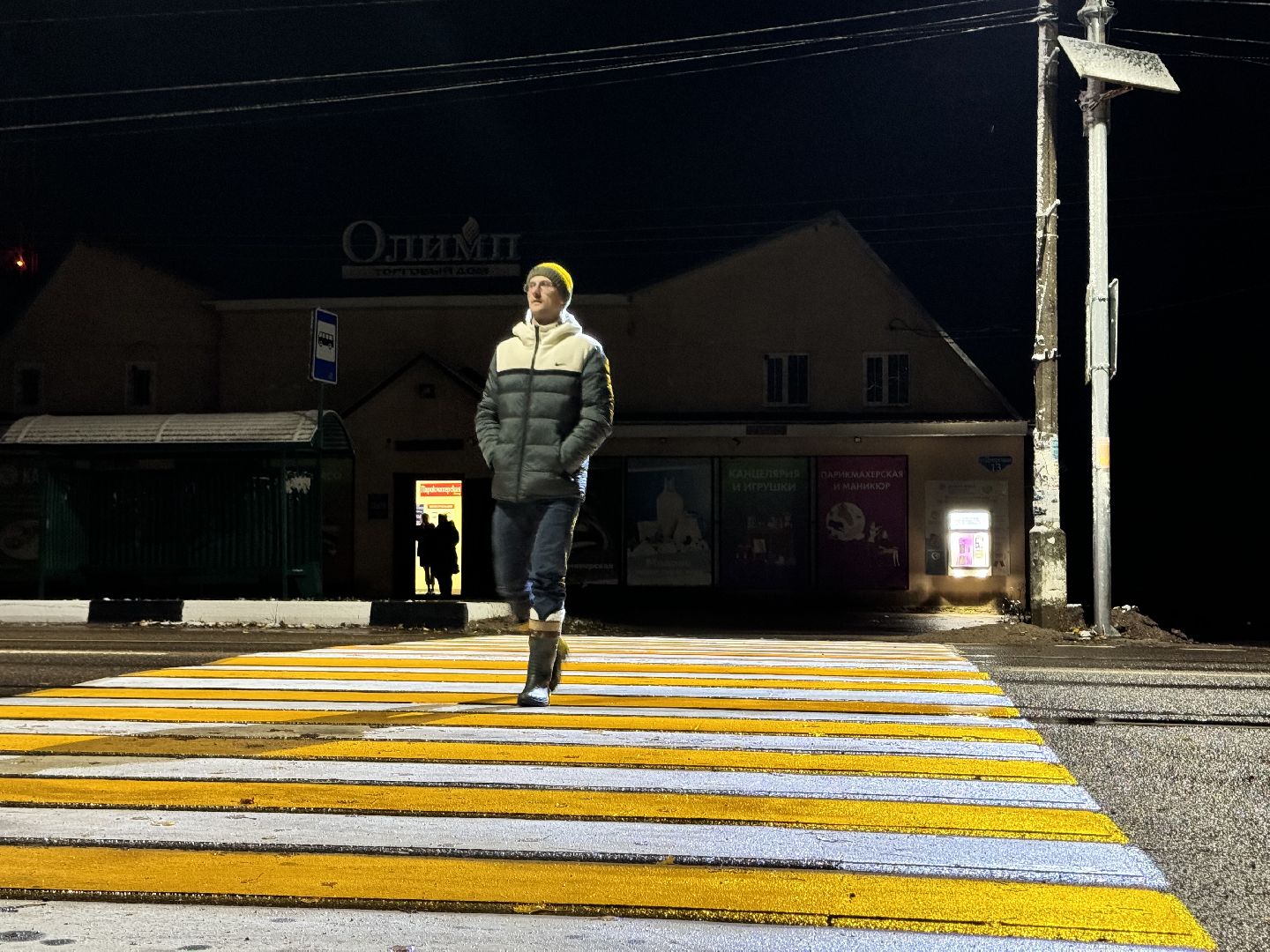 шаховская, проекционный пешеходный переход, дороги,