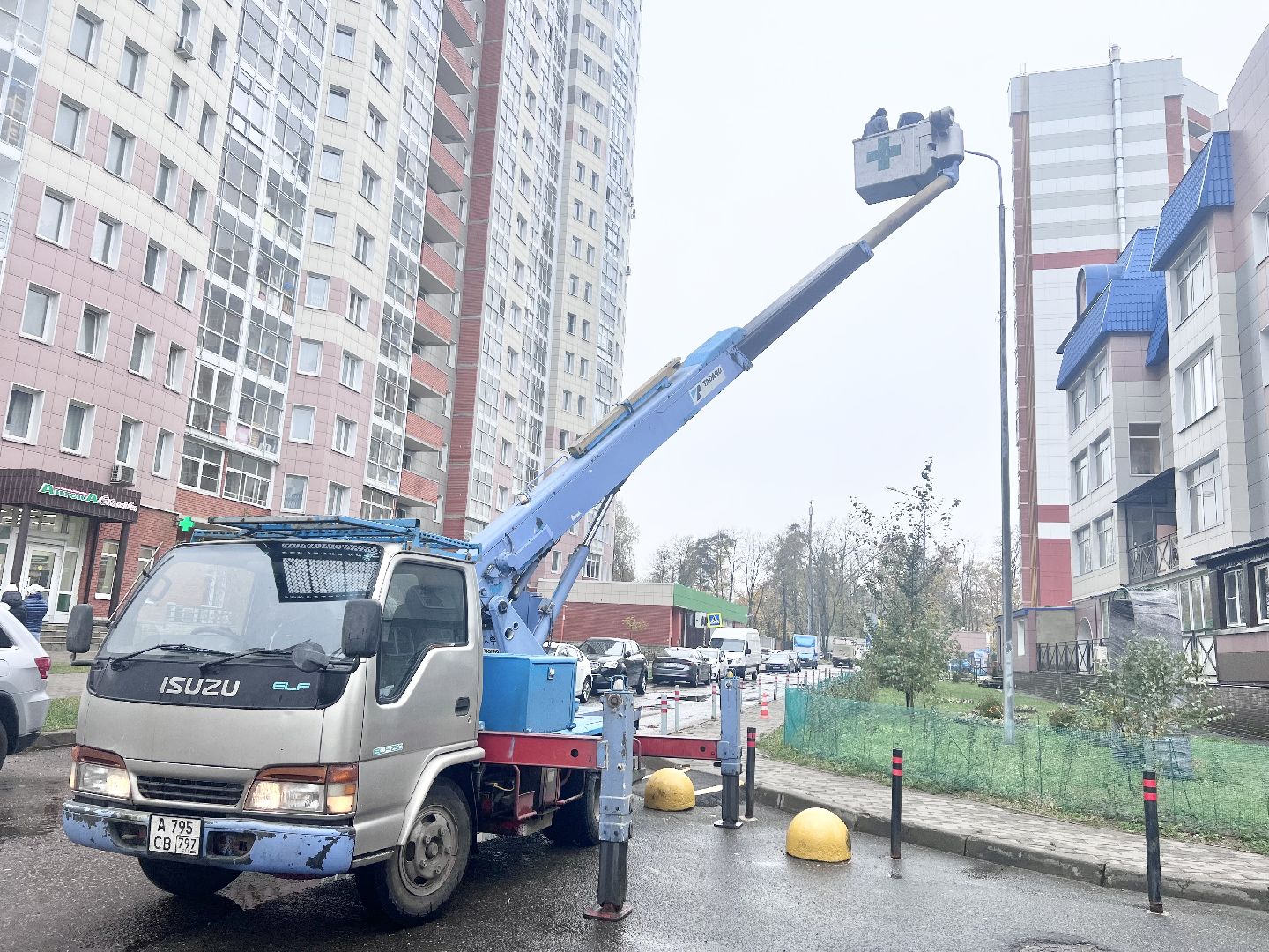 Балашиха, Подмосковье, Благоустройство, Модернизация уличного освещения, Программа комфортной городской среды,