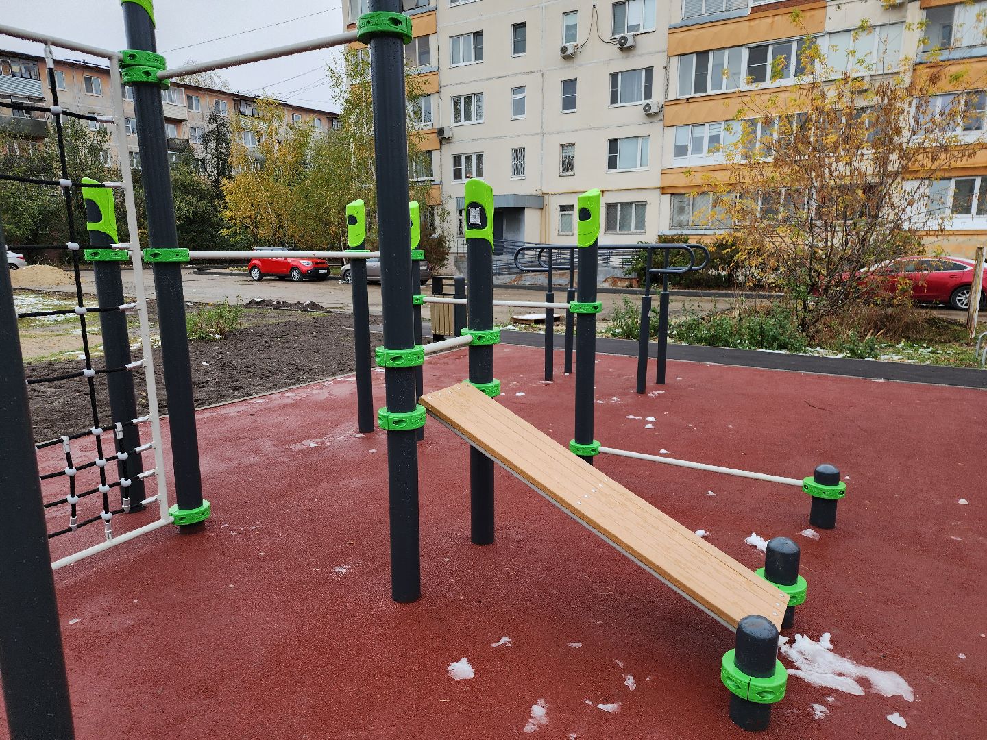 серпухов, подмосковье, воркаут-площадка, благоустройство, комплексное благоустройство двора,