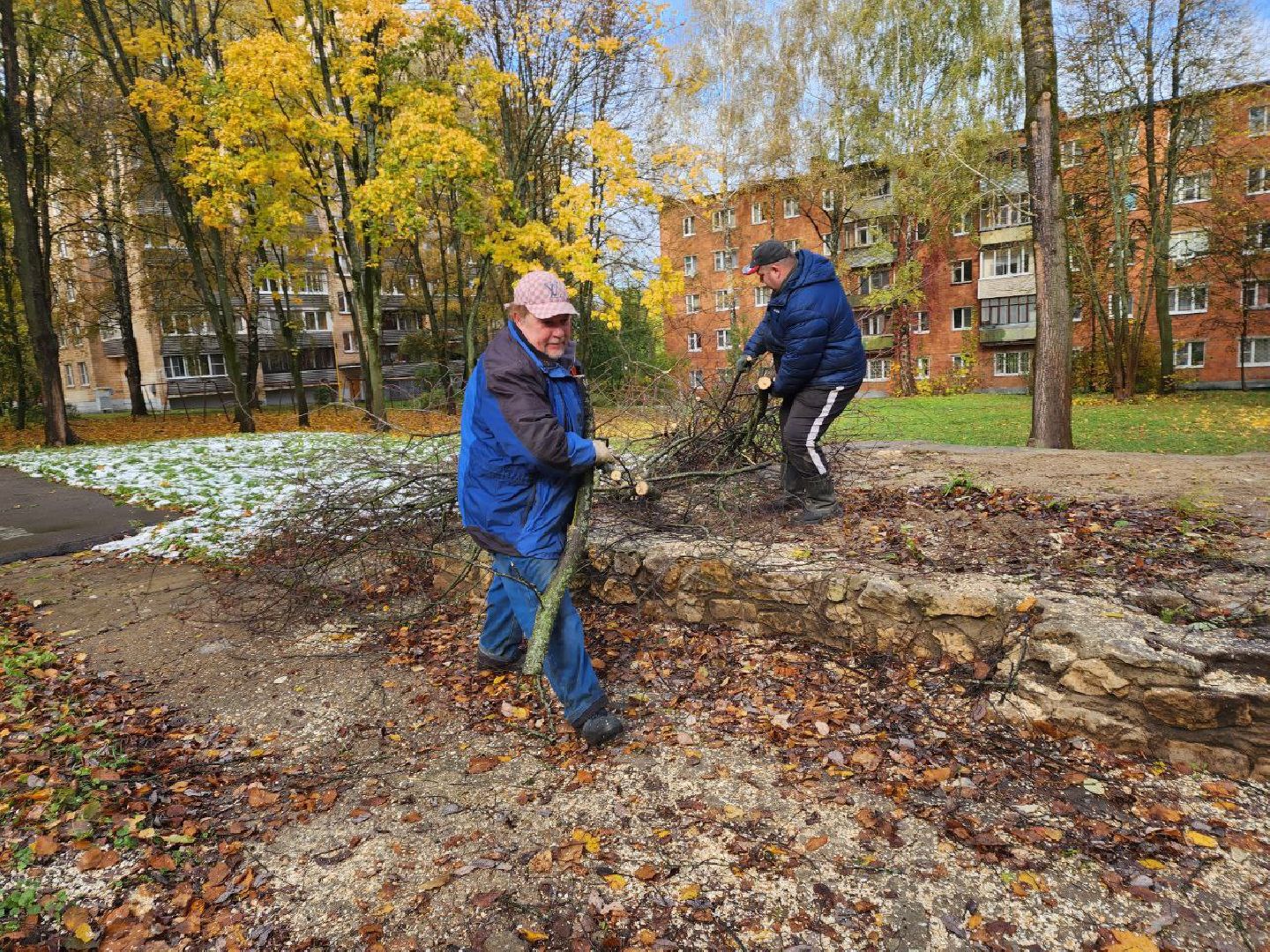 пущино, благоустойство, серпухов, циклон, снег,