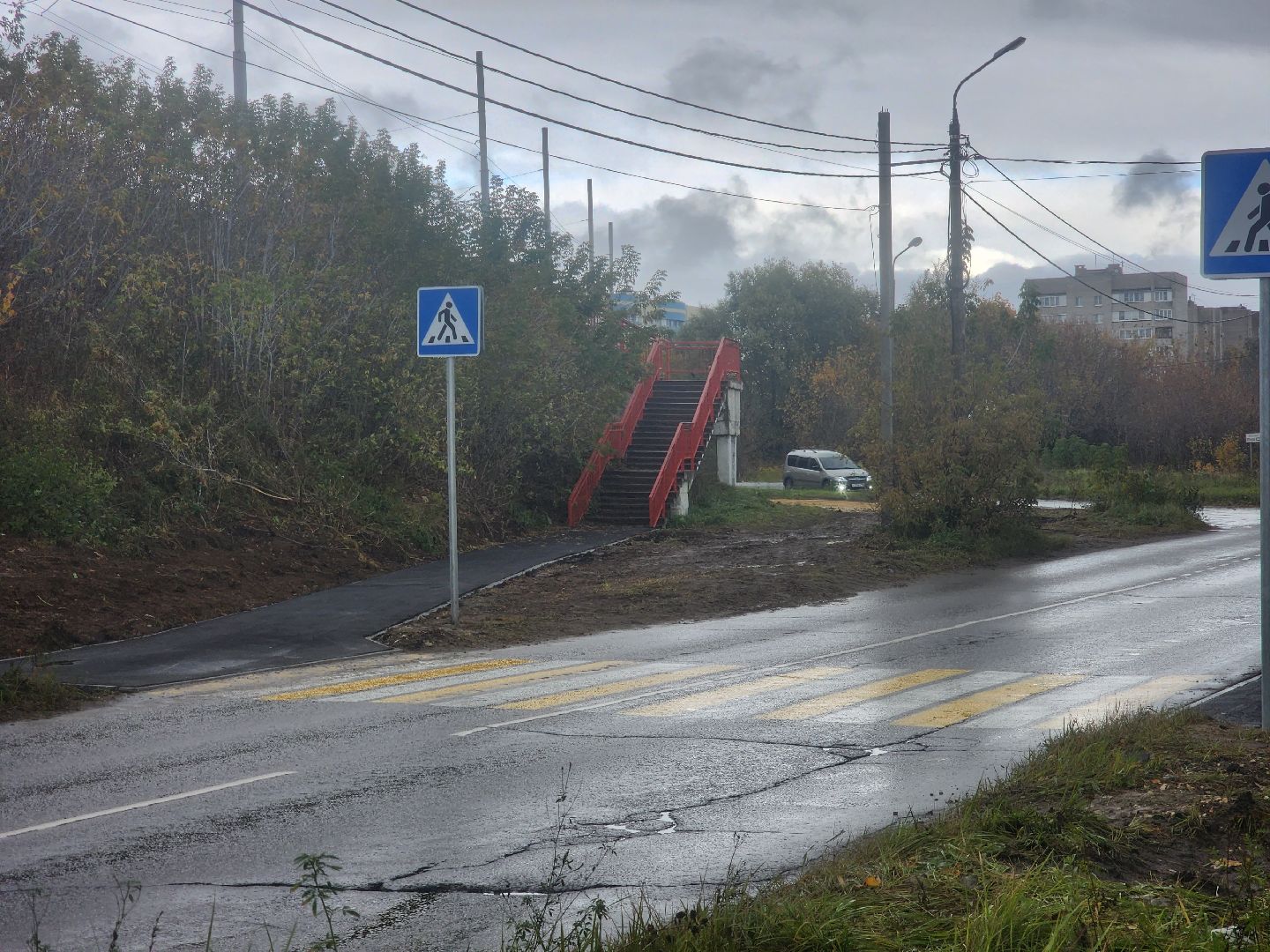 Коломна, дороги, тротуар,